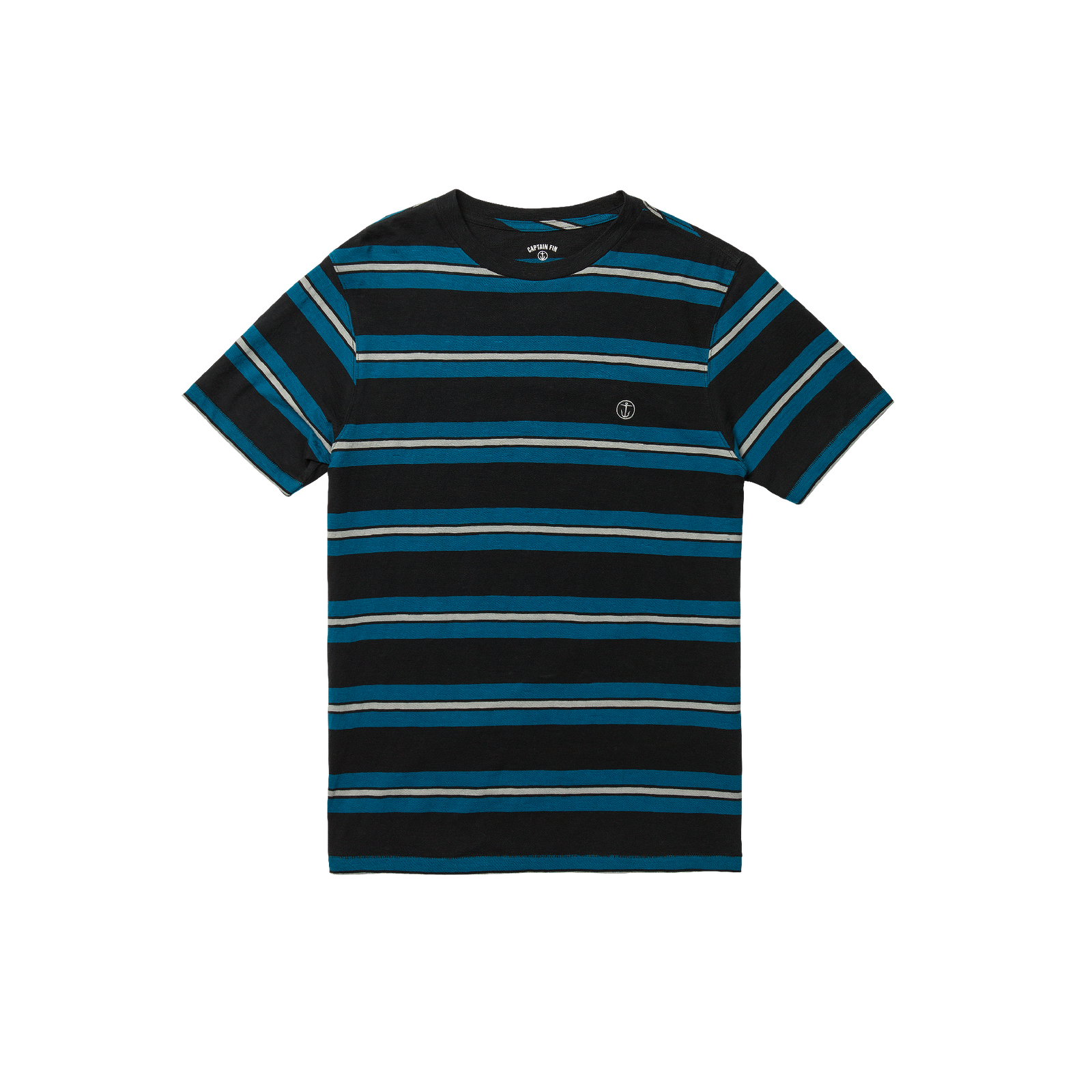 Harbor Ratz S/s Knit - BLACK - Captain Fin Co.