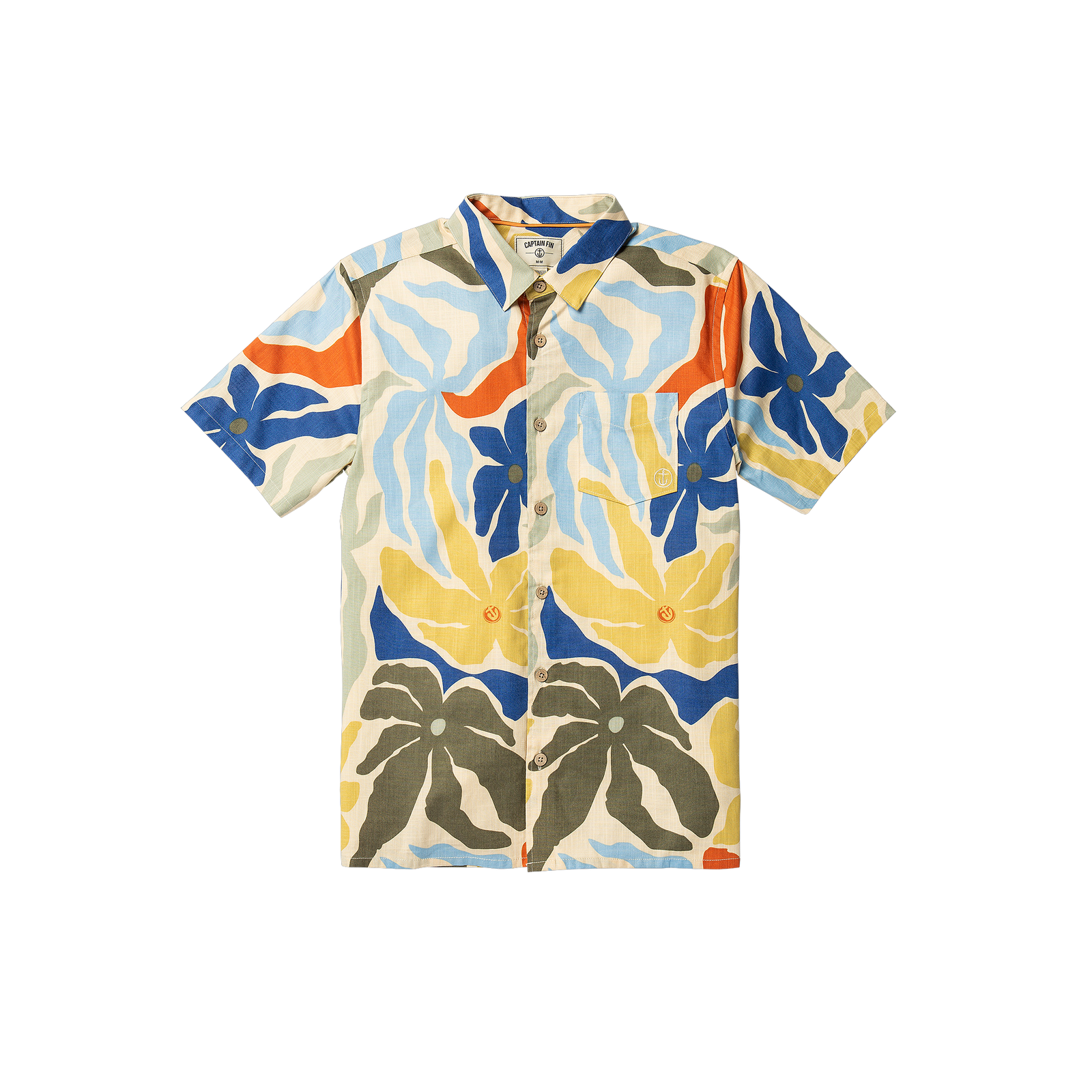 Palm Warp Shirt - Sand - Captain Fin Co.