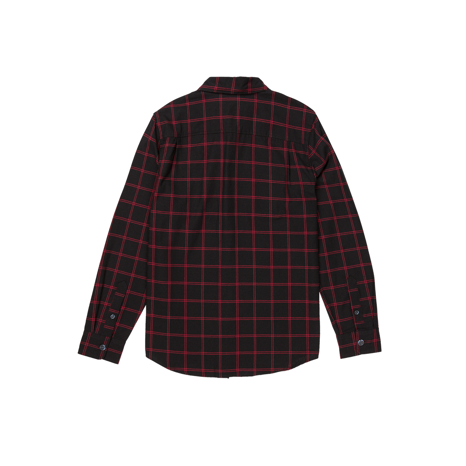 Marsh Lands Long Sleeve Flannel Shirt - Blk - Captain Fin Co.