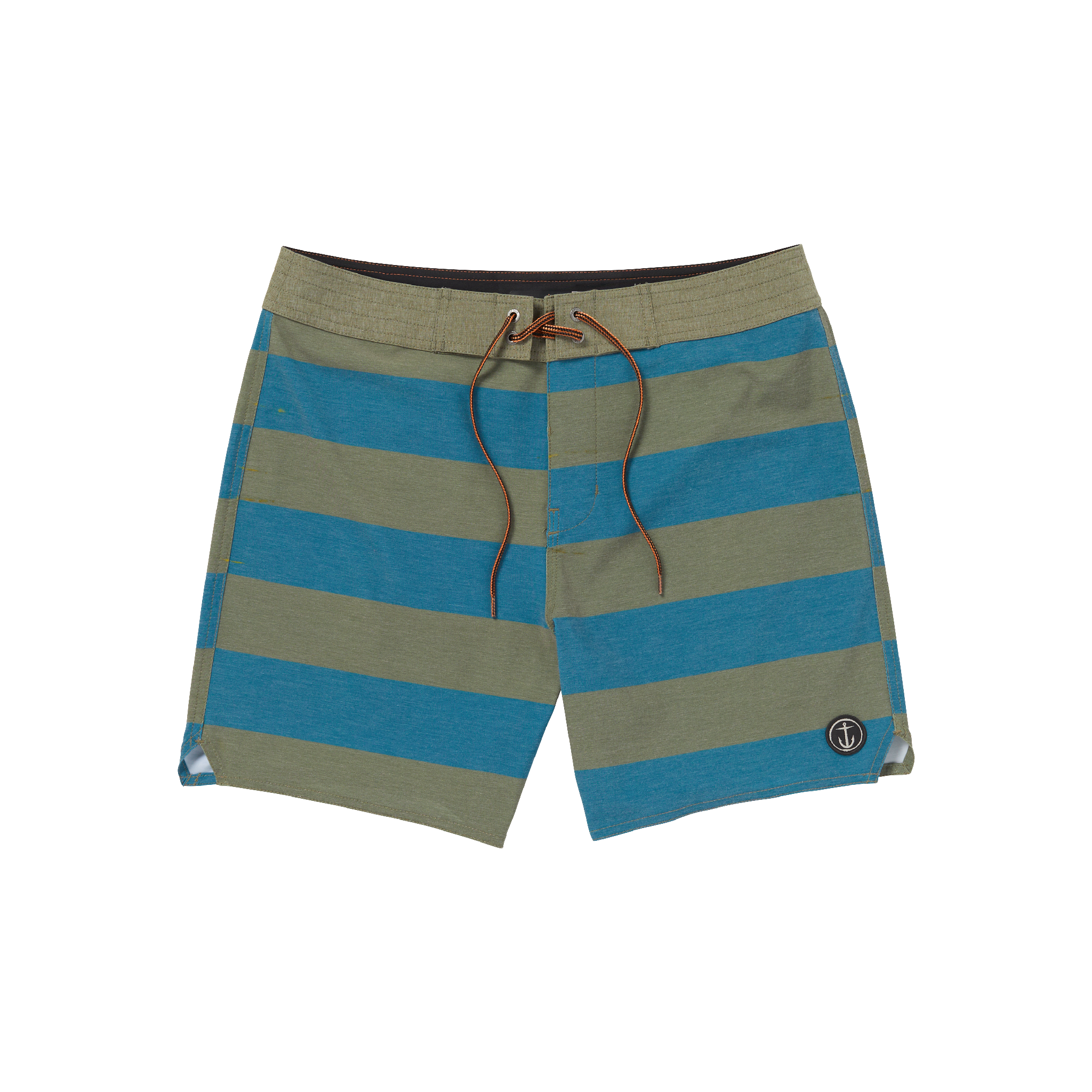 Voyager Rings Boardshort Dark Olive Captain Fin Co