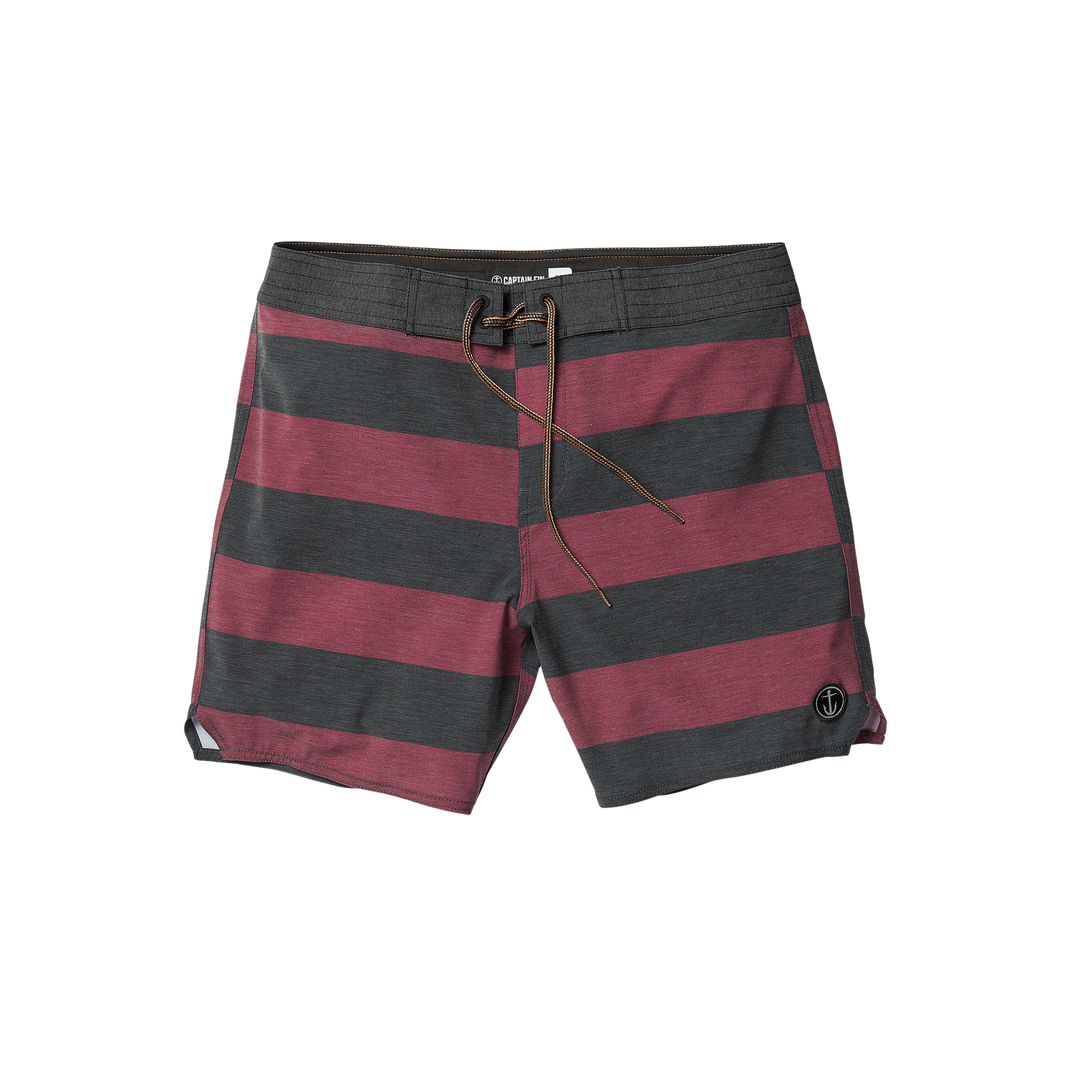 Voyager Rings Boardshort - Wine - Captain Fin Co.