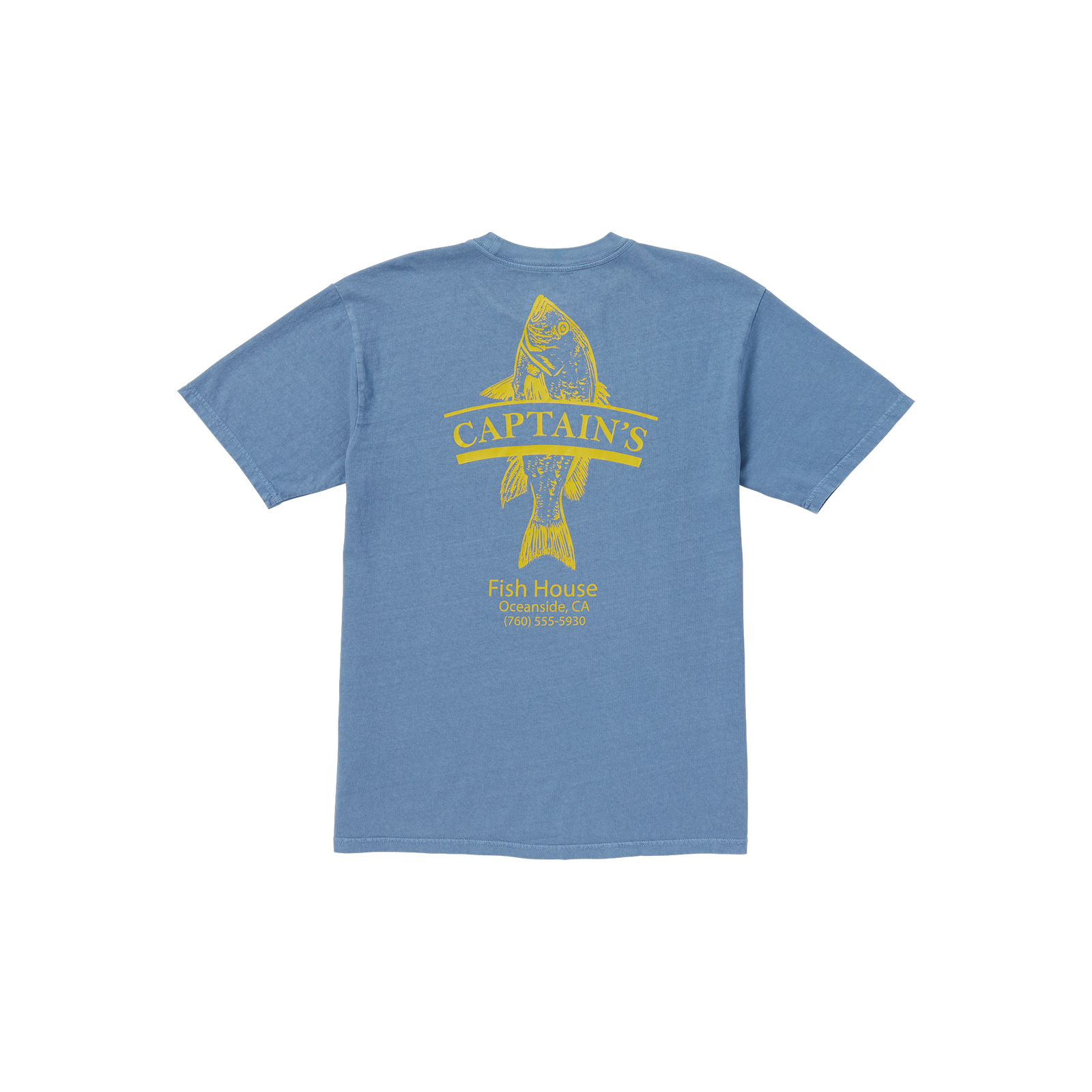 Cap Fish House Short Sleeve Tee - Cob - Captain Fin Co.