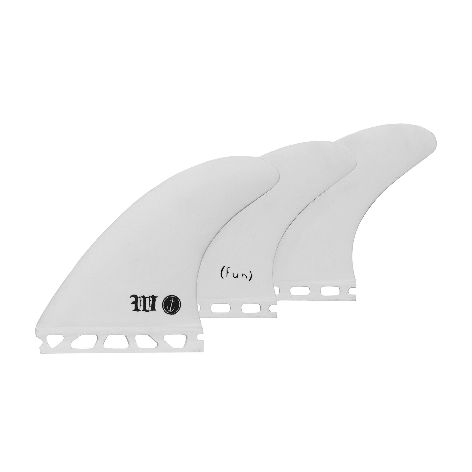 Wade Goodall - White - Single Tab - Captain Fin Co.