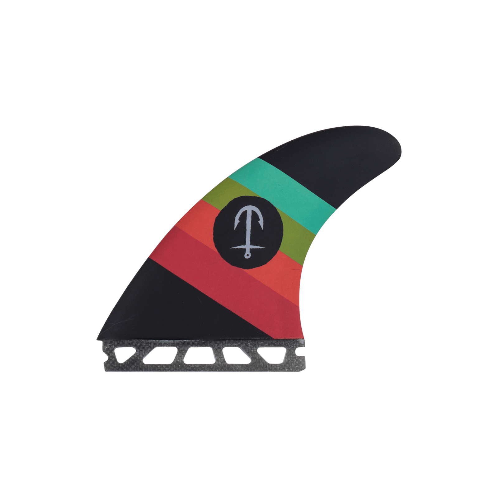 CF Series 5 Fin - Black - Single Tab - Captain Fin Co.