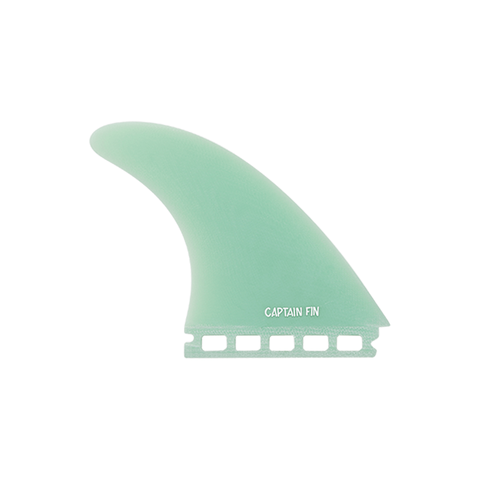 Tyler Warren 5 Fin Glass - Teal - Single Tab - Captain Fin Co.