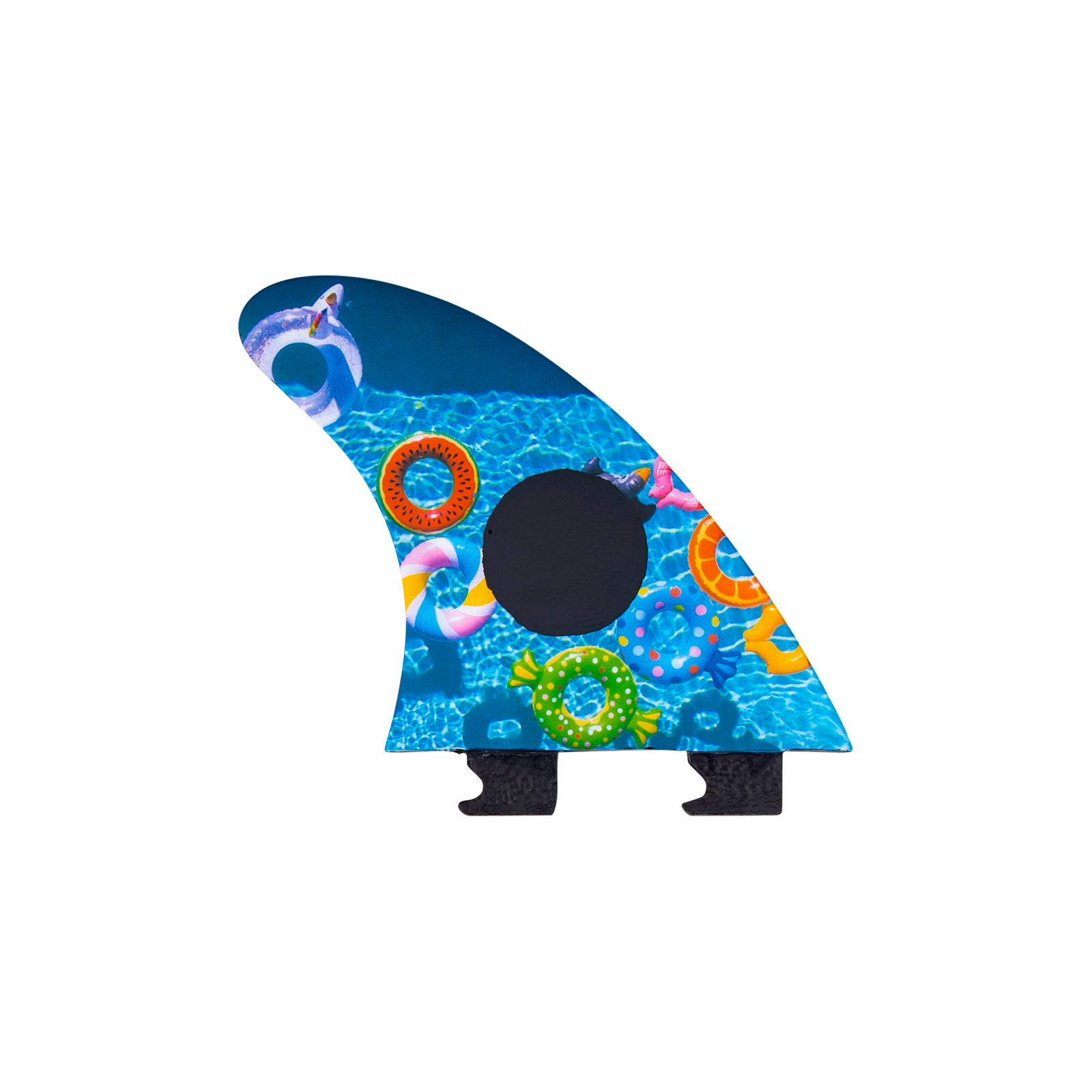 CF Pool Party - Blue - Snap In - Captain Fin Co.