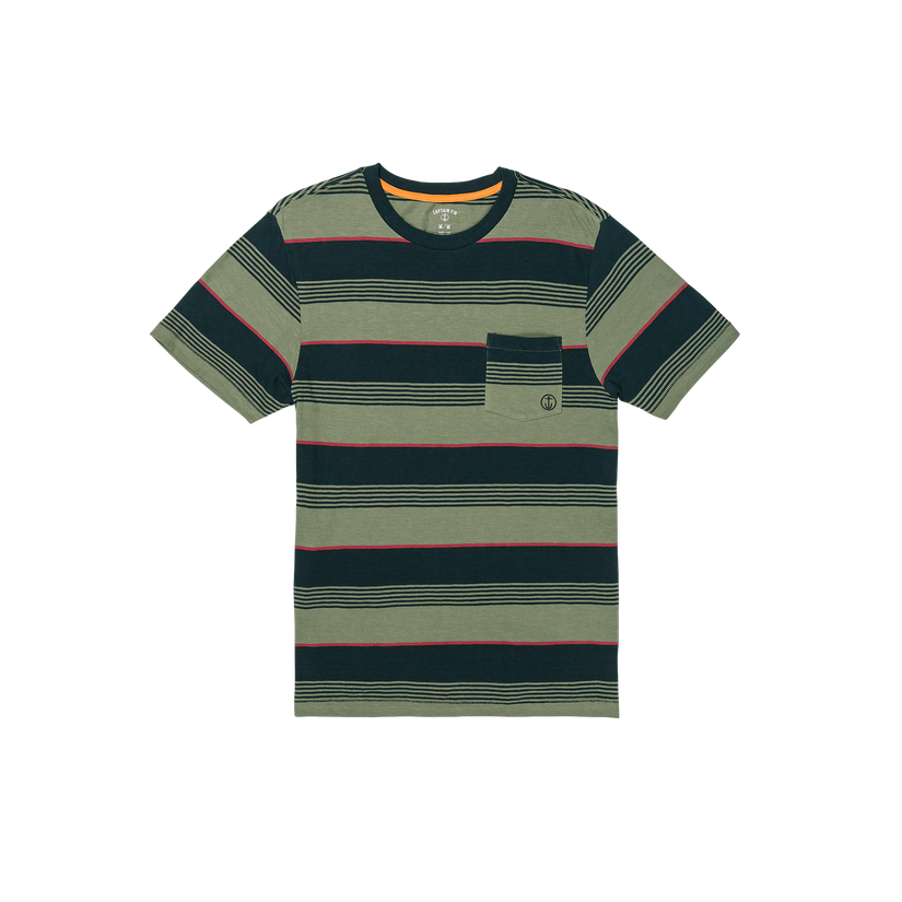 Sixties Stripe Short Sleeve Knit Shirt - Dko - Captain Fin Co.