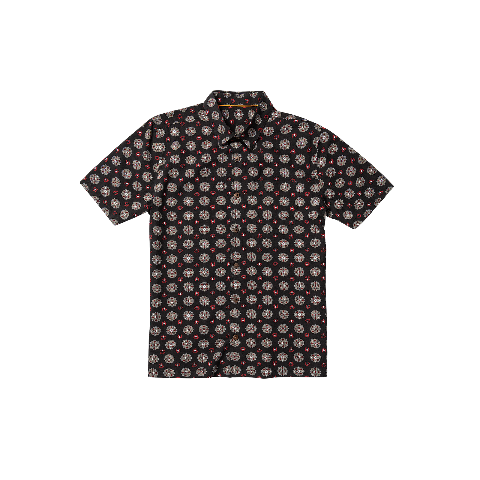Paisley Pusher Shirt - Black - Captain Fin Co.