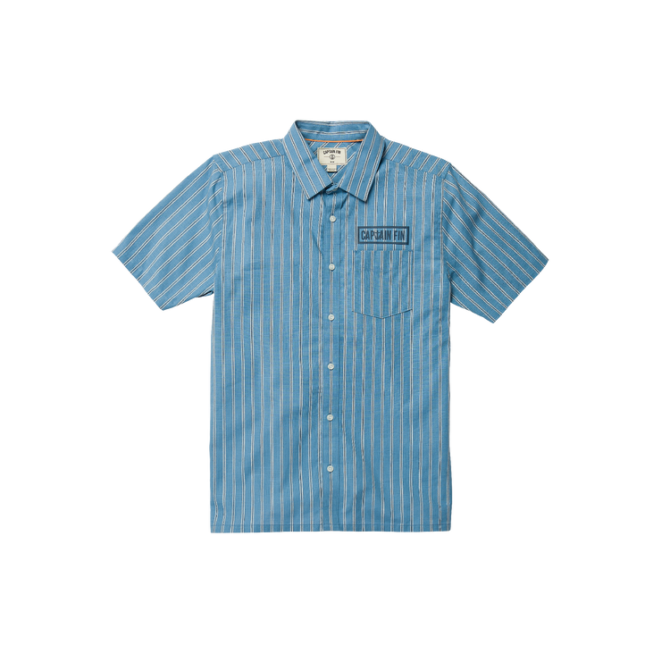 Bait Barge S/s - COASTAL BLUE - Captain Fin Co.