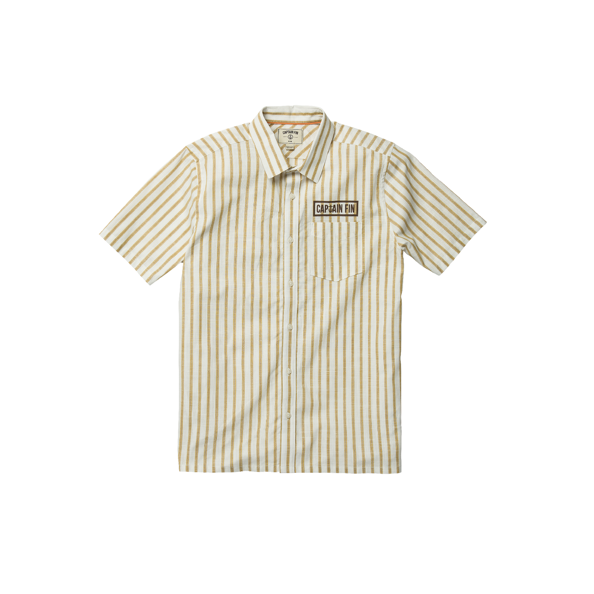Bait Barge S/s - MINERAL YELLOW - Captain Fin Co.