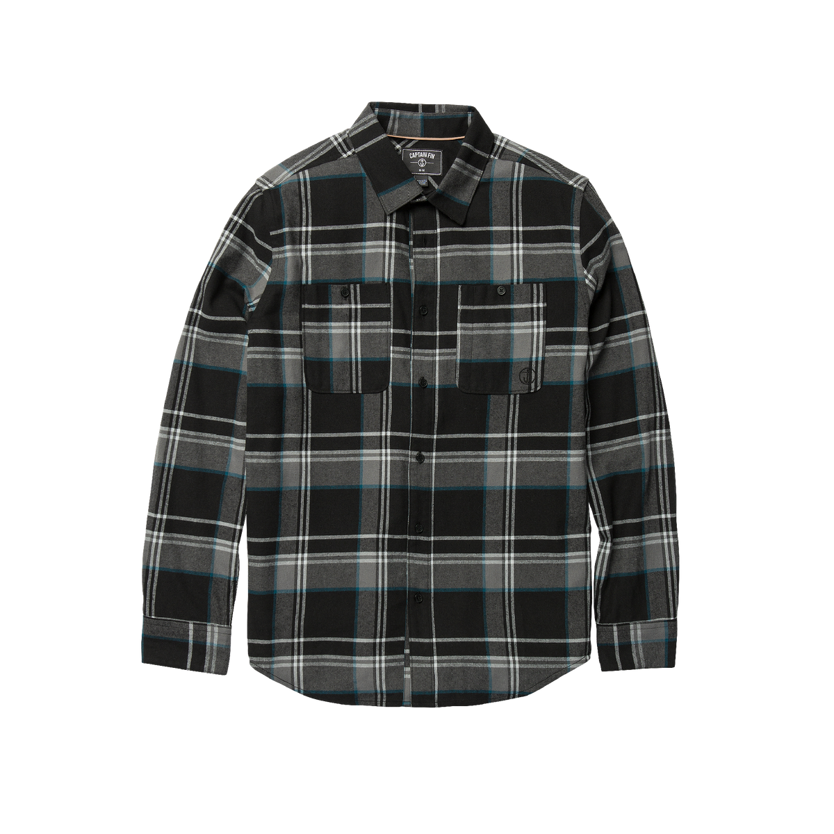 Campo Elijo L/s Woven - BLACK - Captain Fin Co.