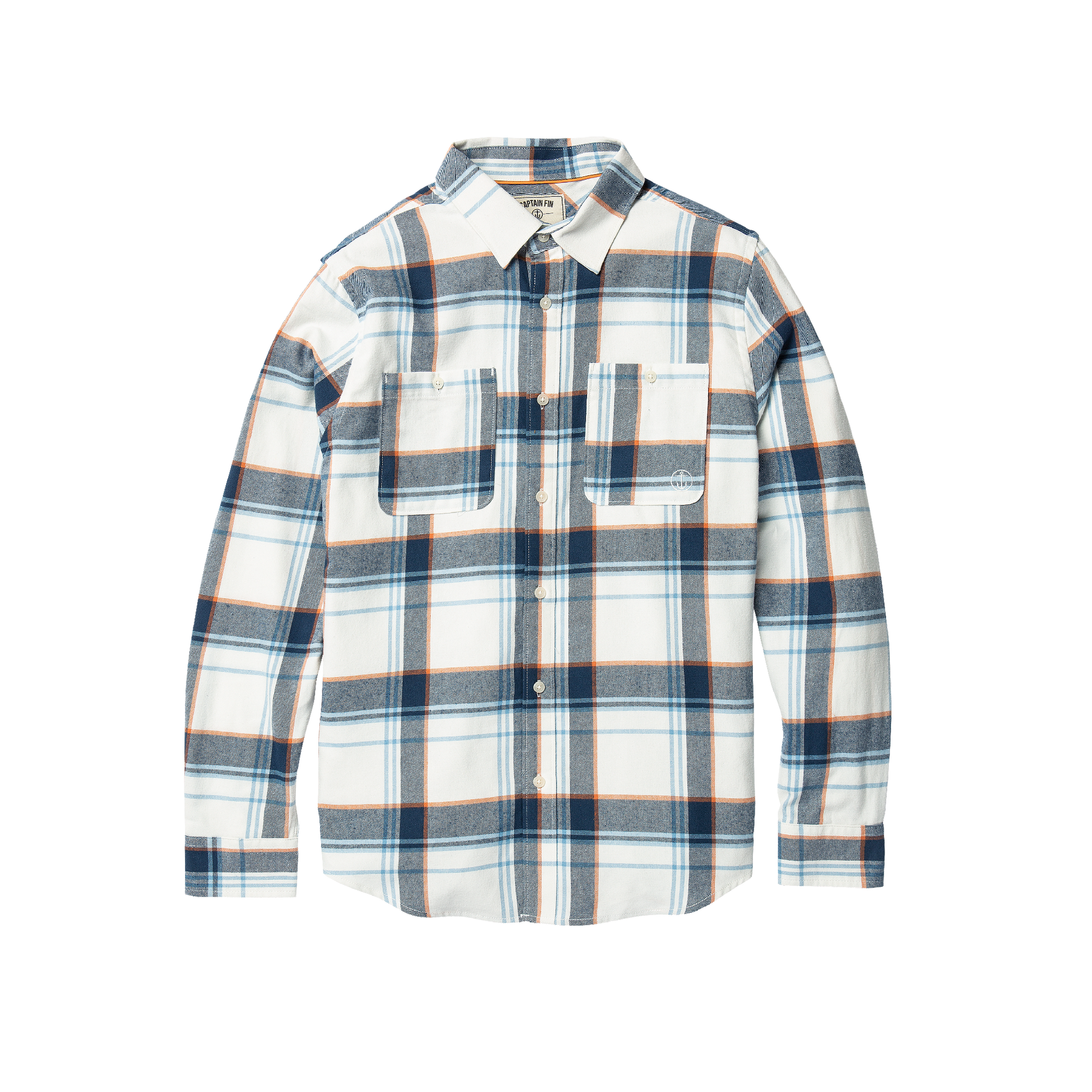 Campo Elijo Long Sleeve Flannel Shirt - Dark Navy - Captain Fin Co.