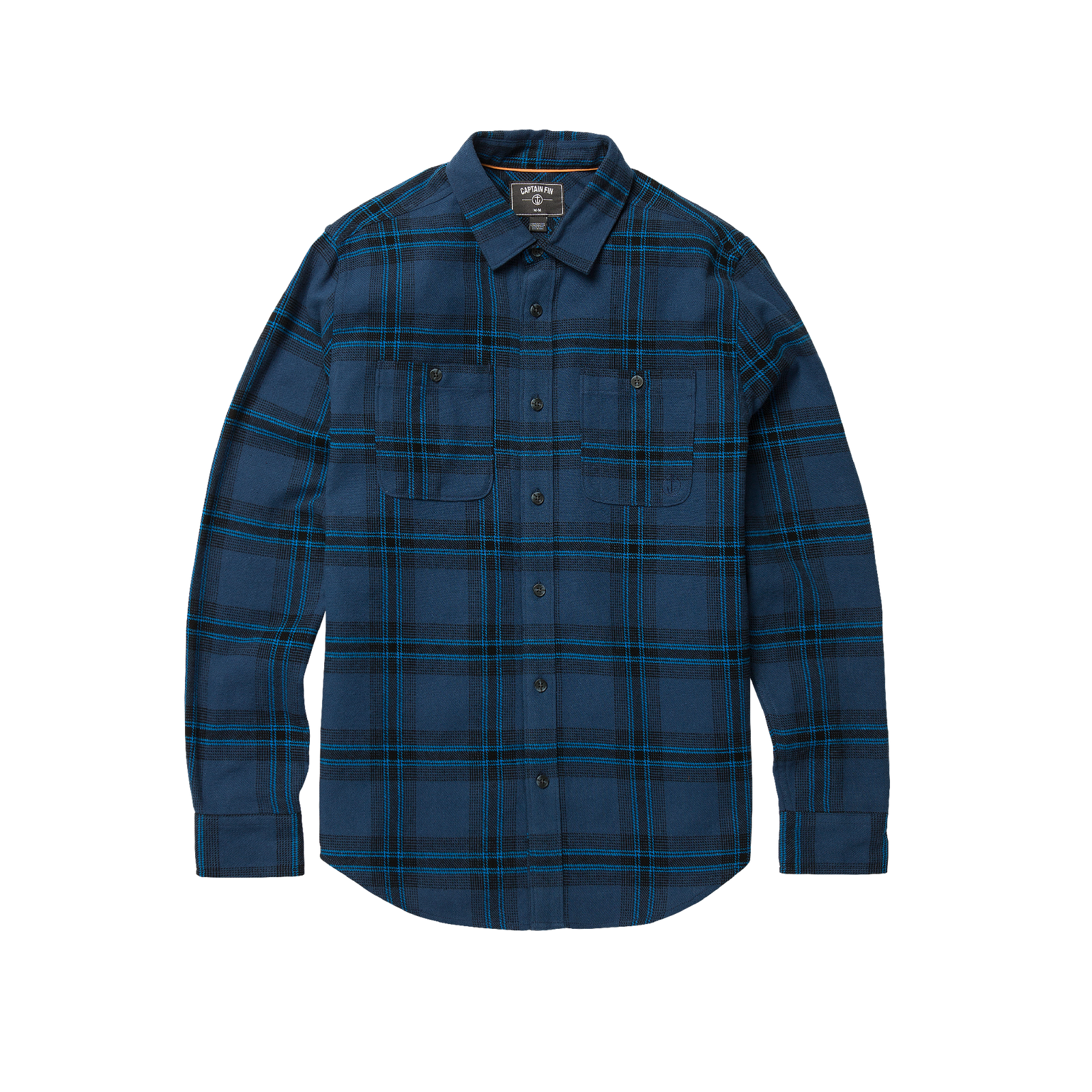 Fire Pit L/s Woven - DARK NAVY - Captain Fin Co.