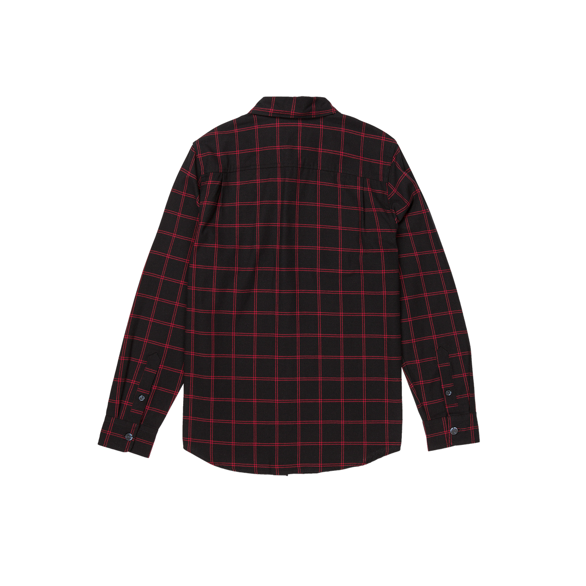 Marsh Lands Long Sleeve Flannel Shirt - Blk - Captain Fin Co.