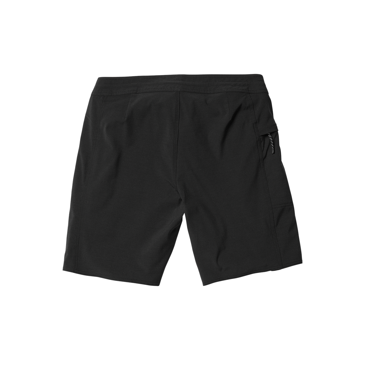 Keyhole Solid Boardshort - Blk - Captain Fin Co.