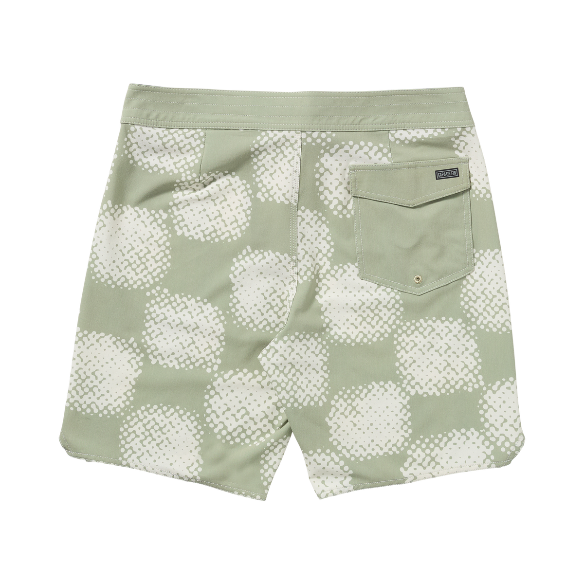Captains Print Pack 19" Boardshort - Light Army - Captain Fin Co.