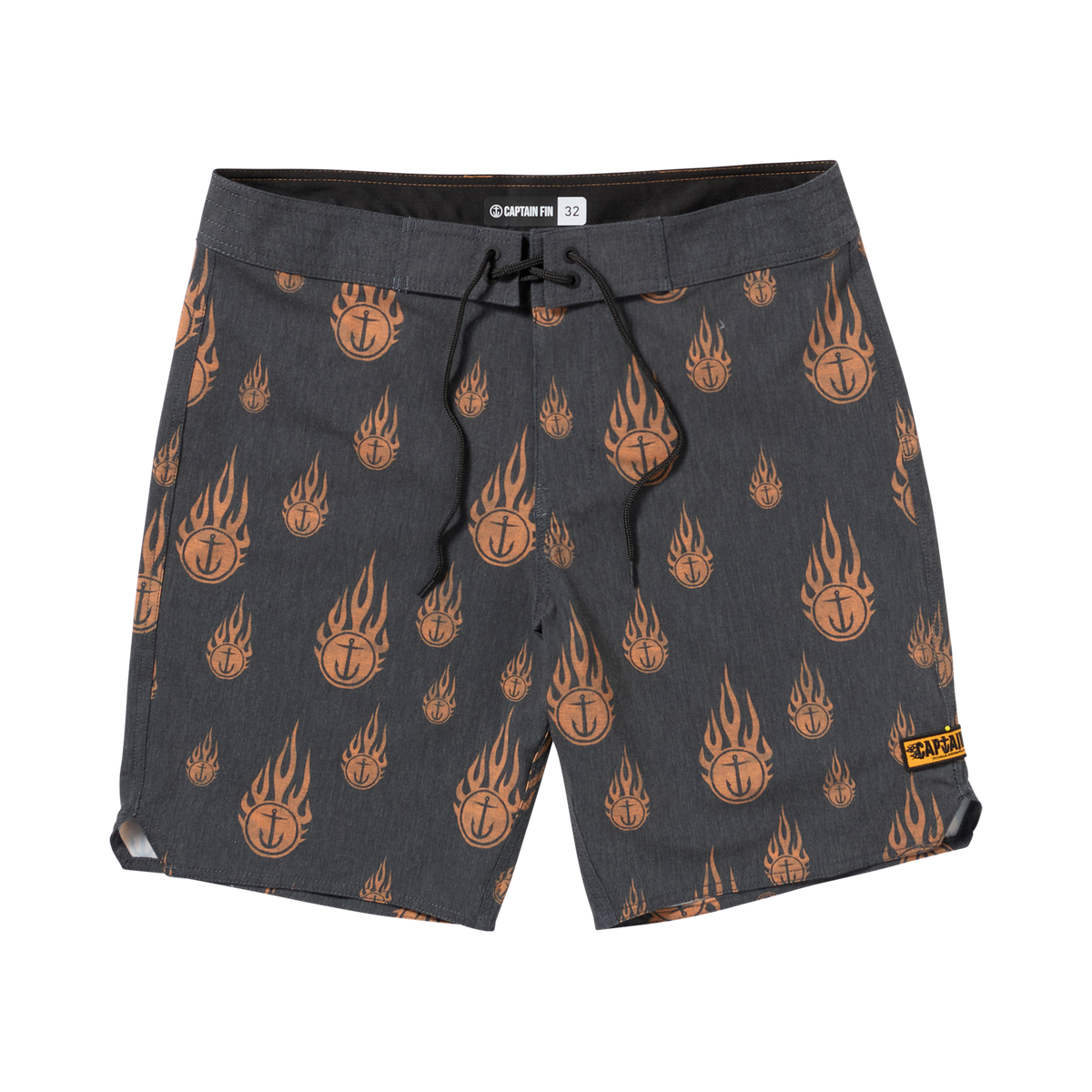 Captains Print Pack 19&quot; Boardshort - Sunset - Captain Fin Co.