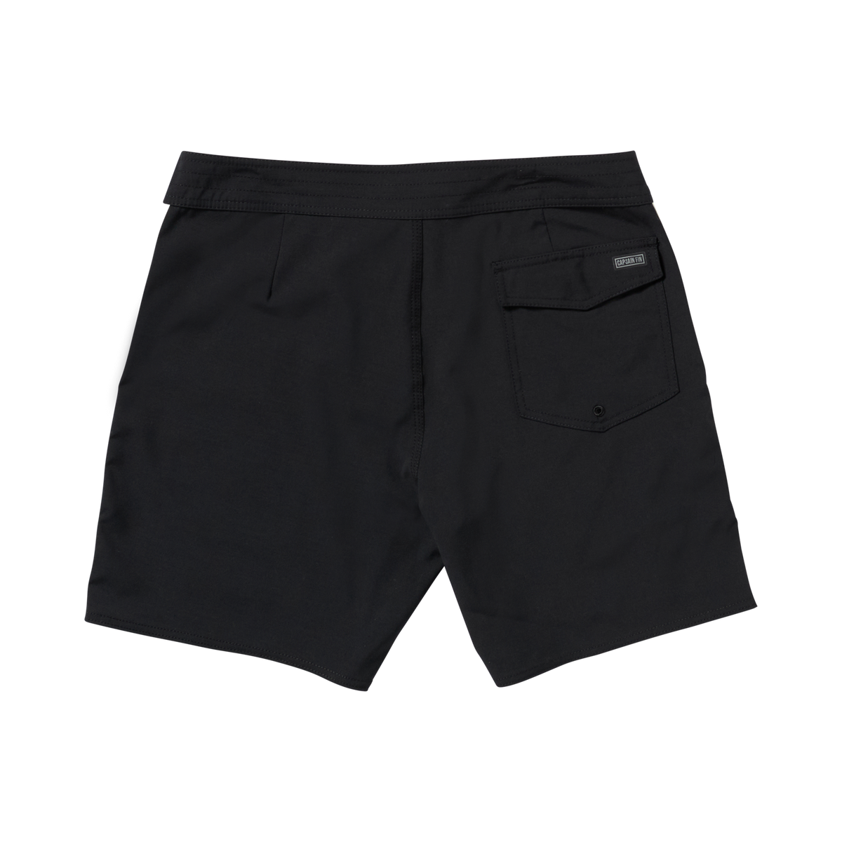 Race Tracker 17" Boardshort - Black - Captain Fin Co.