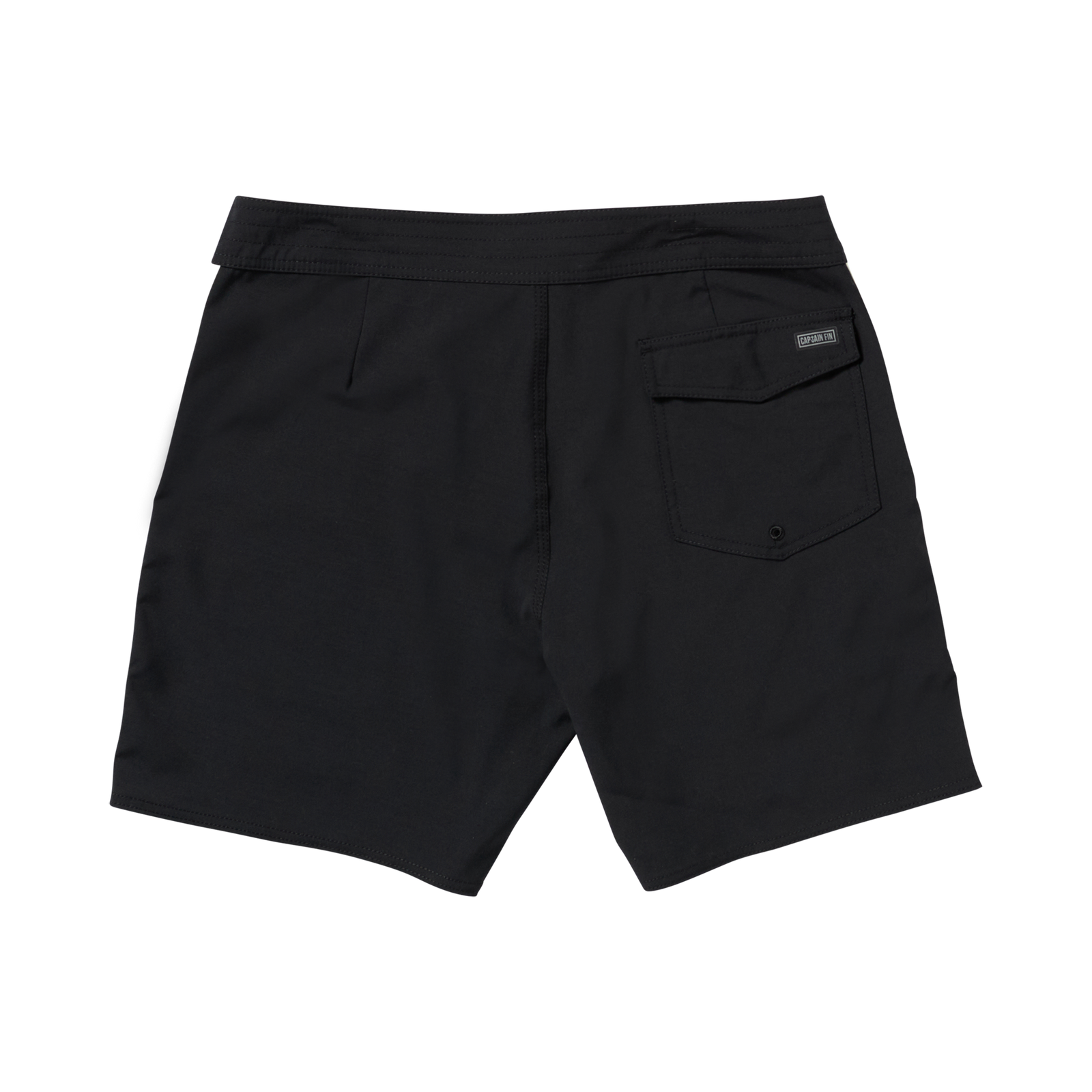 Race Tracker 17" Boardshort - Black - Captain Fin Co.