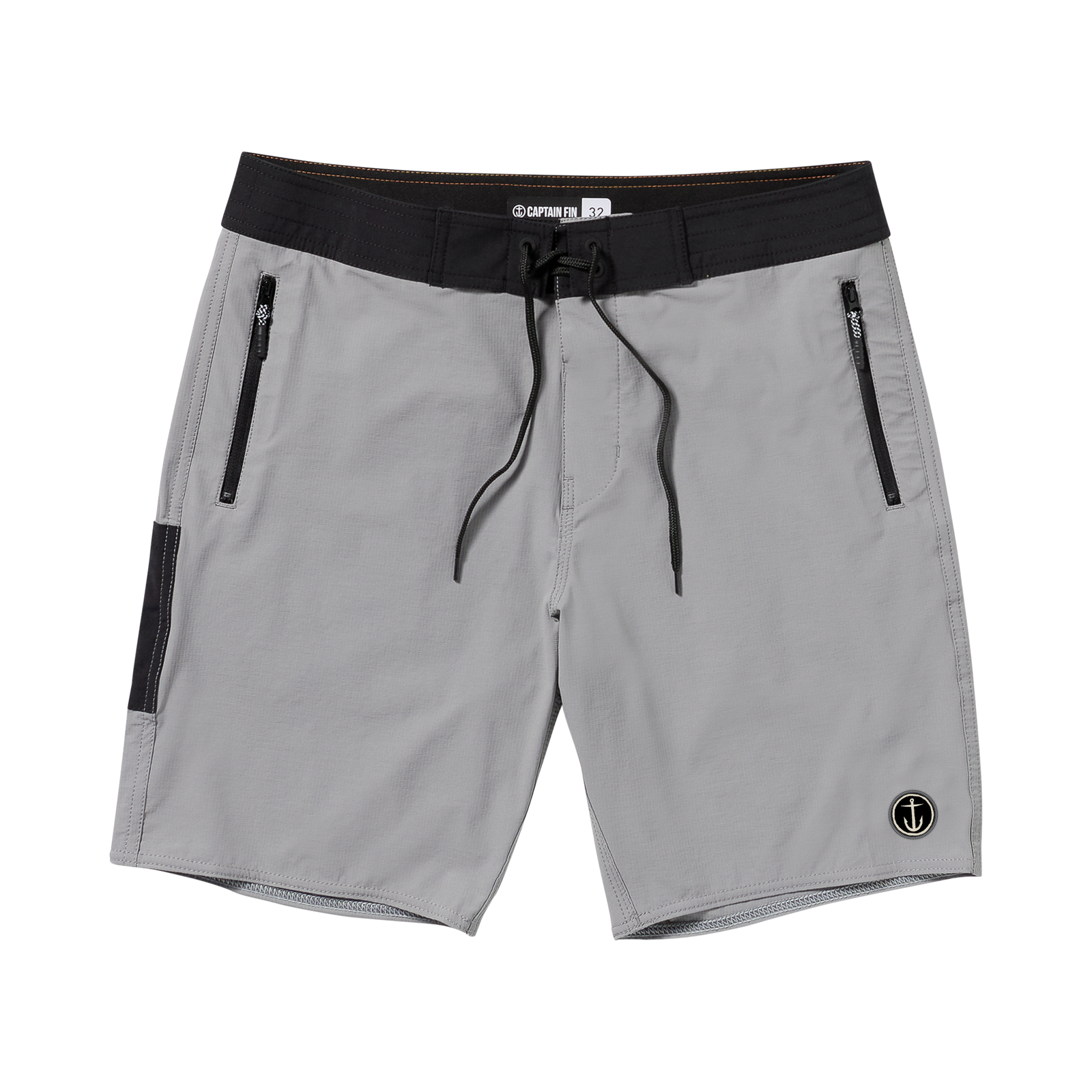 Mt Fisher Wisher 19" Boardshort - Slate Grey - Captain Fin Co.