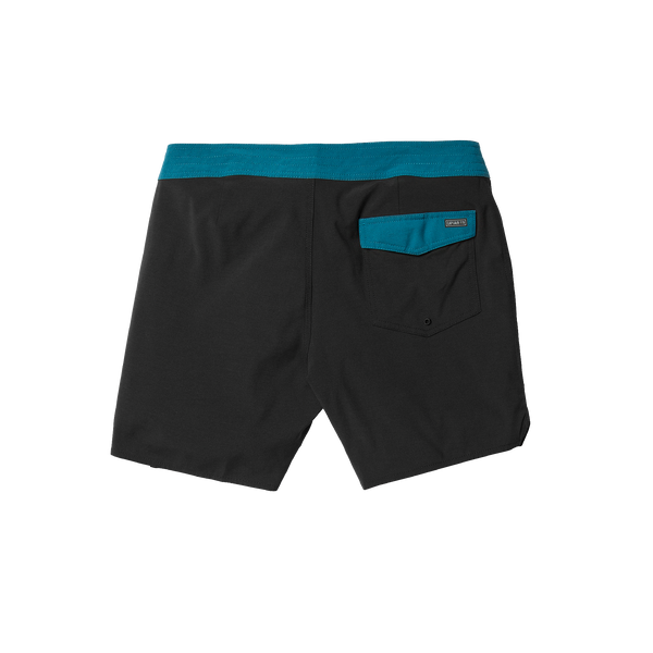 Voyager Solid Boardshort - Black - Captain Fin
