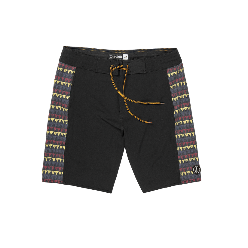 Keyhole Tribes Boardshort Blk Black 28