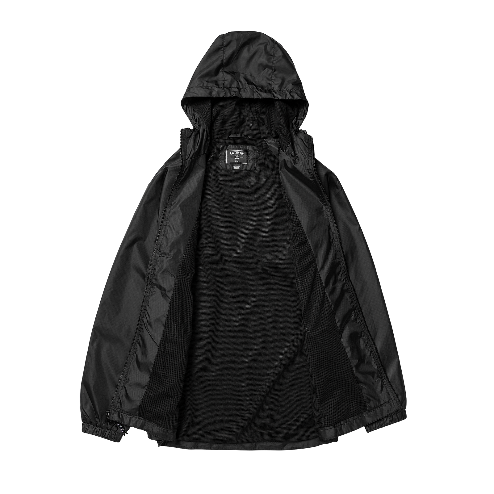 Sideshore Windbreaker - Black - Captain Fin Co.