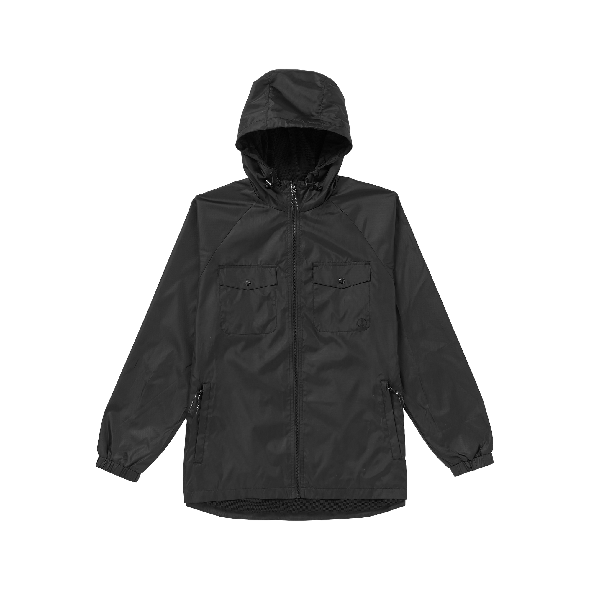 Sideshore Windbreaker - Black - Captain Fin Co.