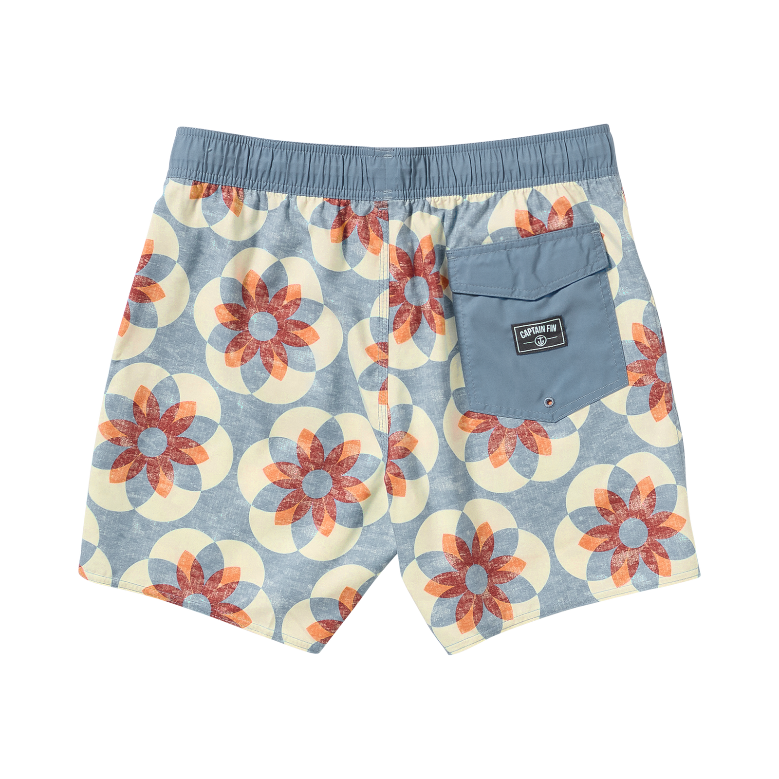 Big Prints 16" Trunks - Coronet Blue - Captain Fin Co.