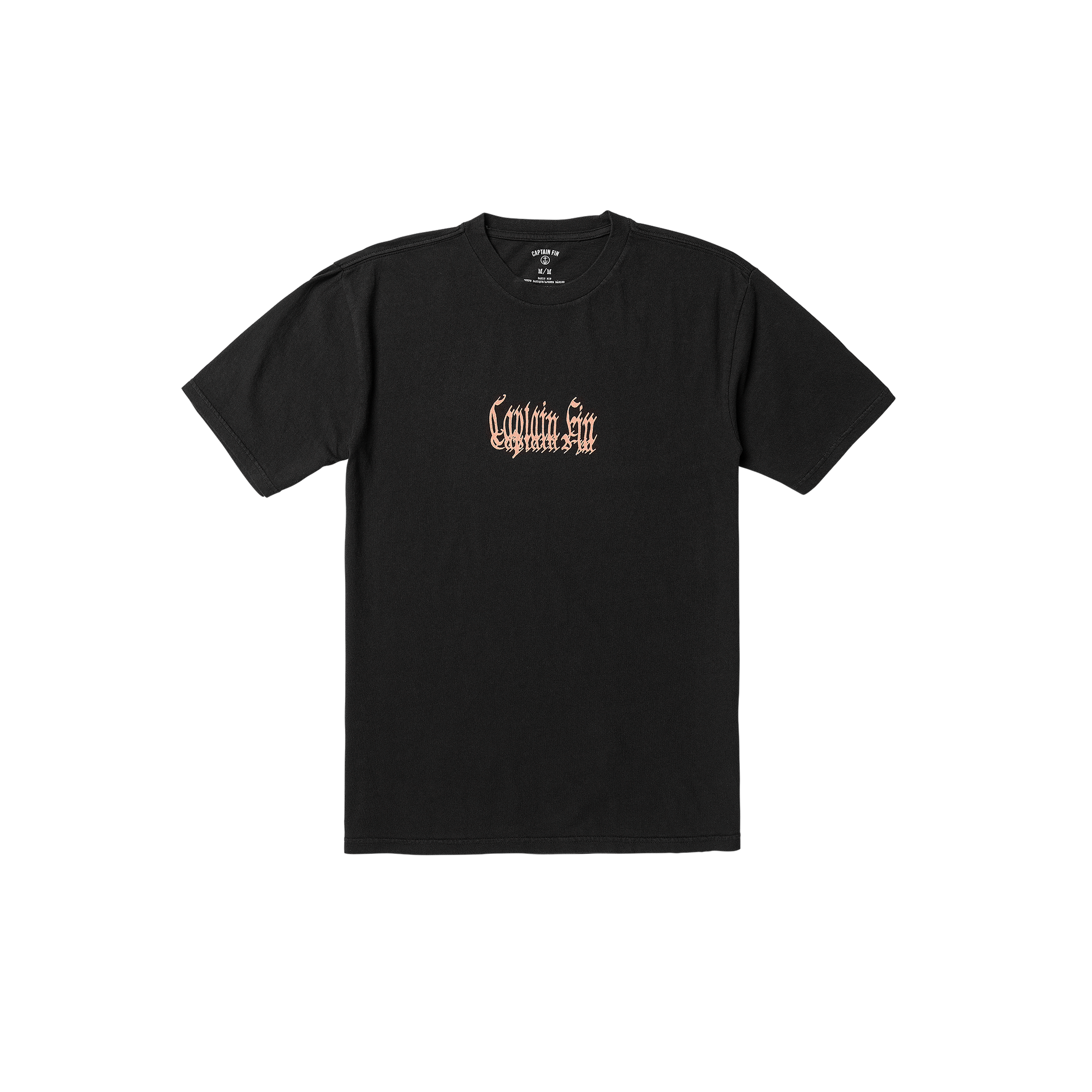 Starboard Short Sleeve Tee - Black - Captain Fin Co.