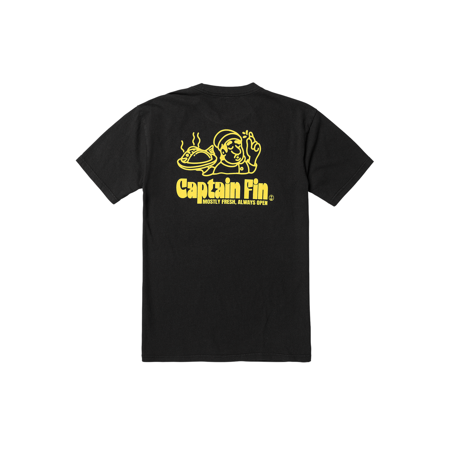 Mostly Fresh Short Sleeve Tee - Black - Captain Fin Co.