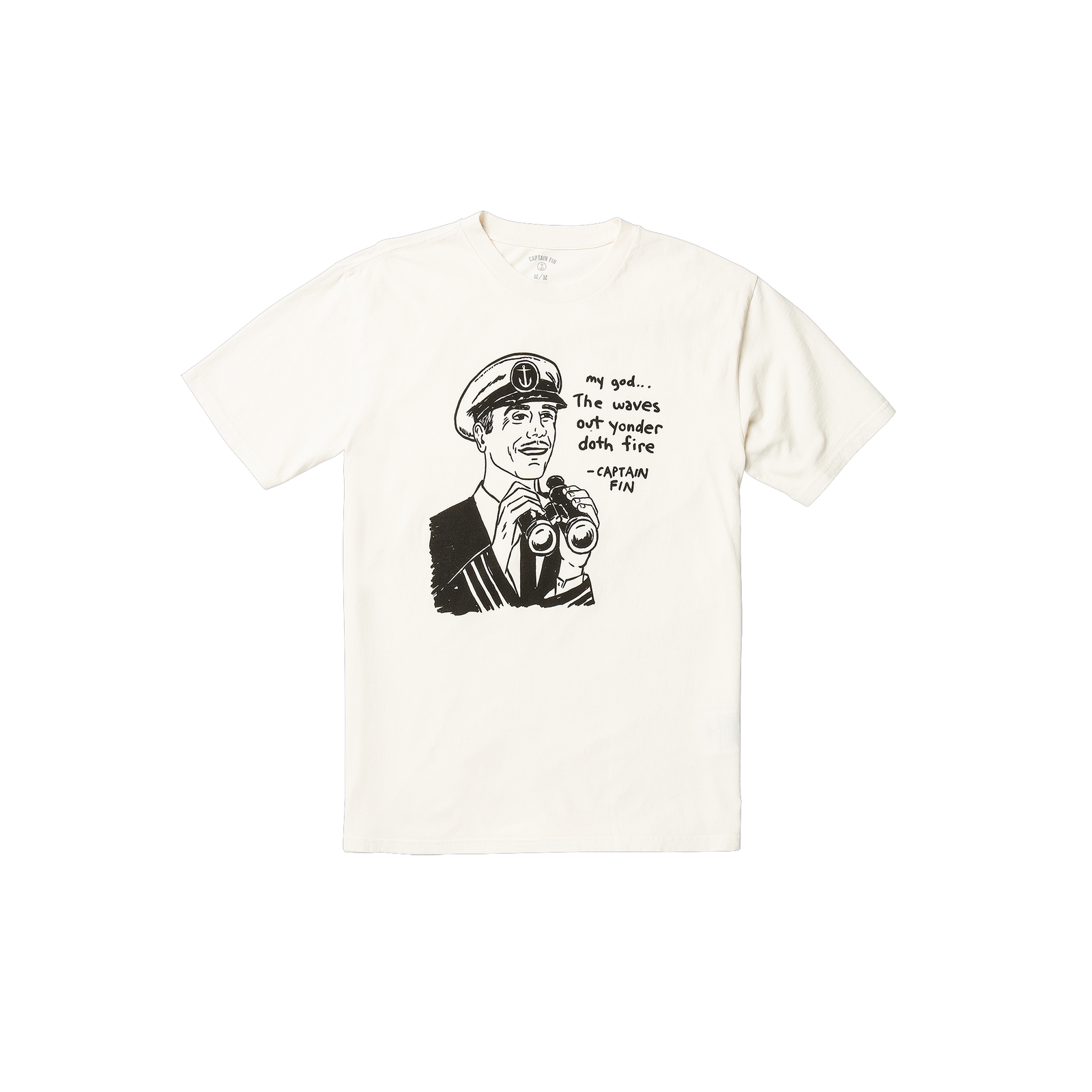 Yonder Short Sleeve Tee - Vintage White - Captain Fin Co.