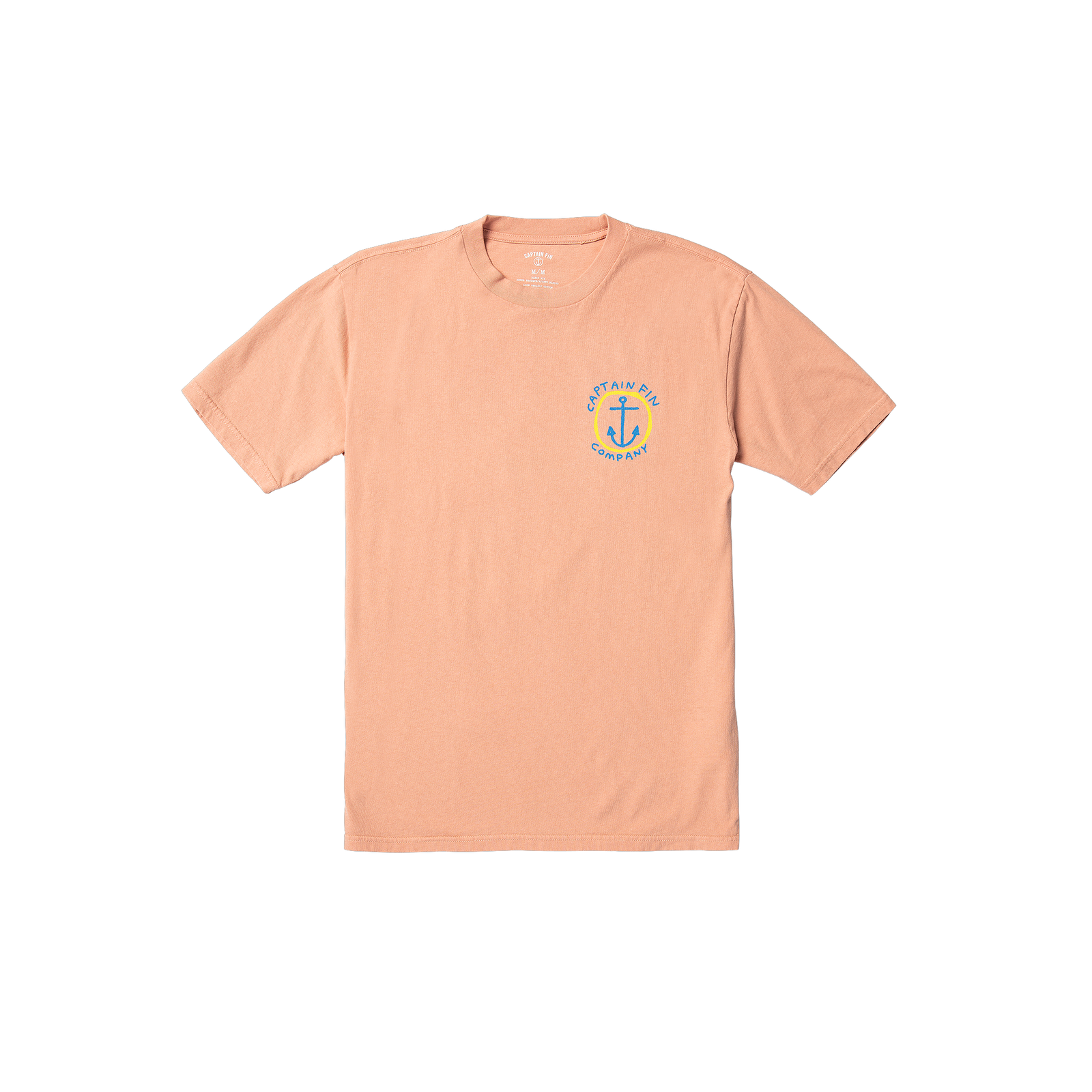 Captain Fun Short Sleeve Tee - Clay Orange - Captain Fin Co.