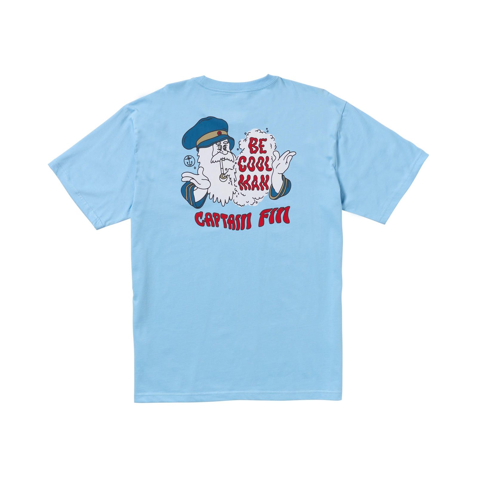 Be Cool Short Sleeve Tee - Coastal Blue - Captain Fin Co.