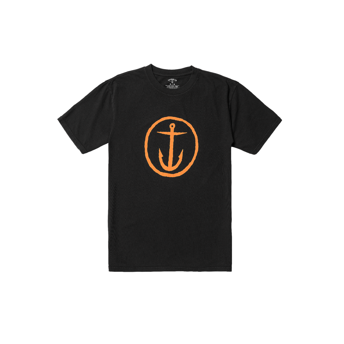 Og Logo Tee - BLACK - Captain Fin Co.