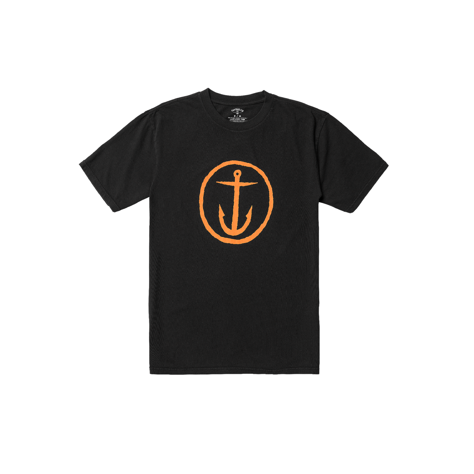 Og Logo Tee - BLACK - Captain Fin Co.