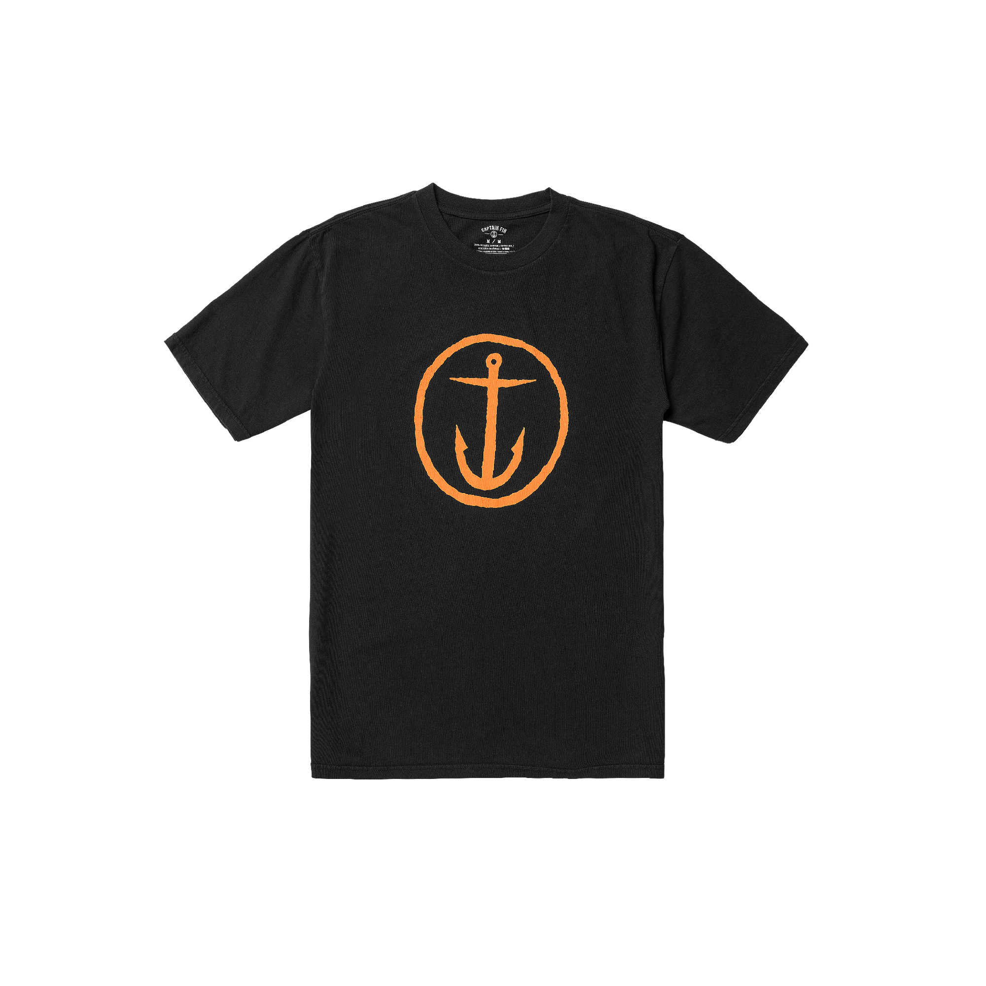 Og Logo Tee - BLACK - Captain Fin Co.