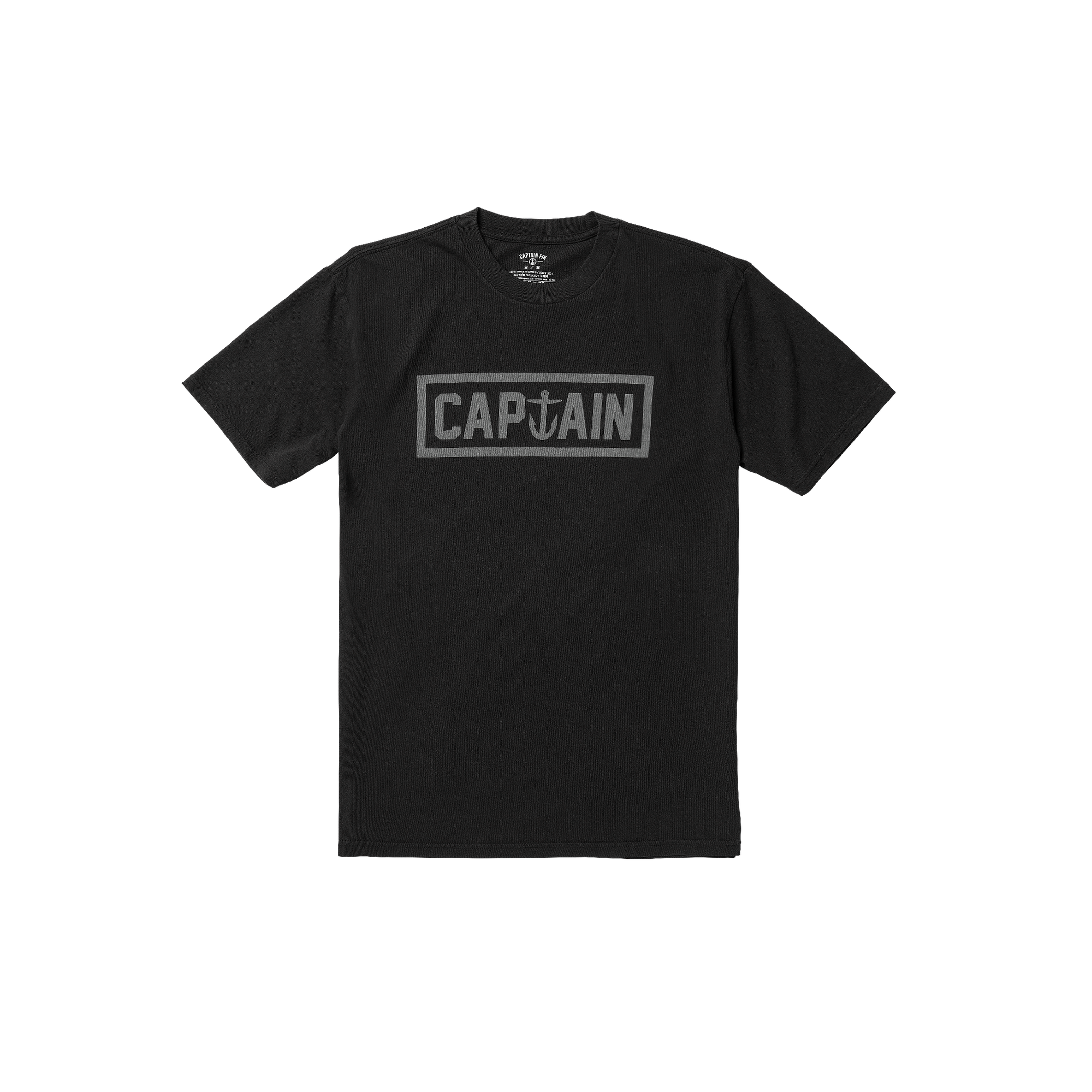 Naval Tee - BLACK - Captain Fin Co.