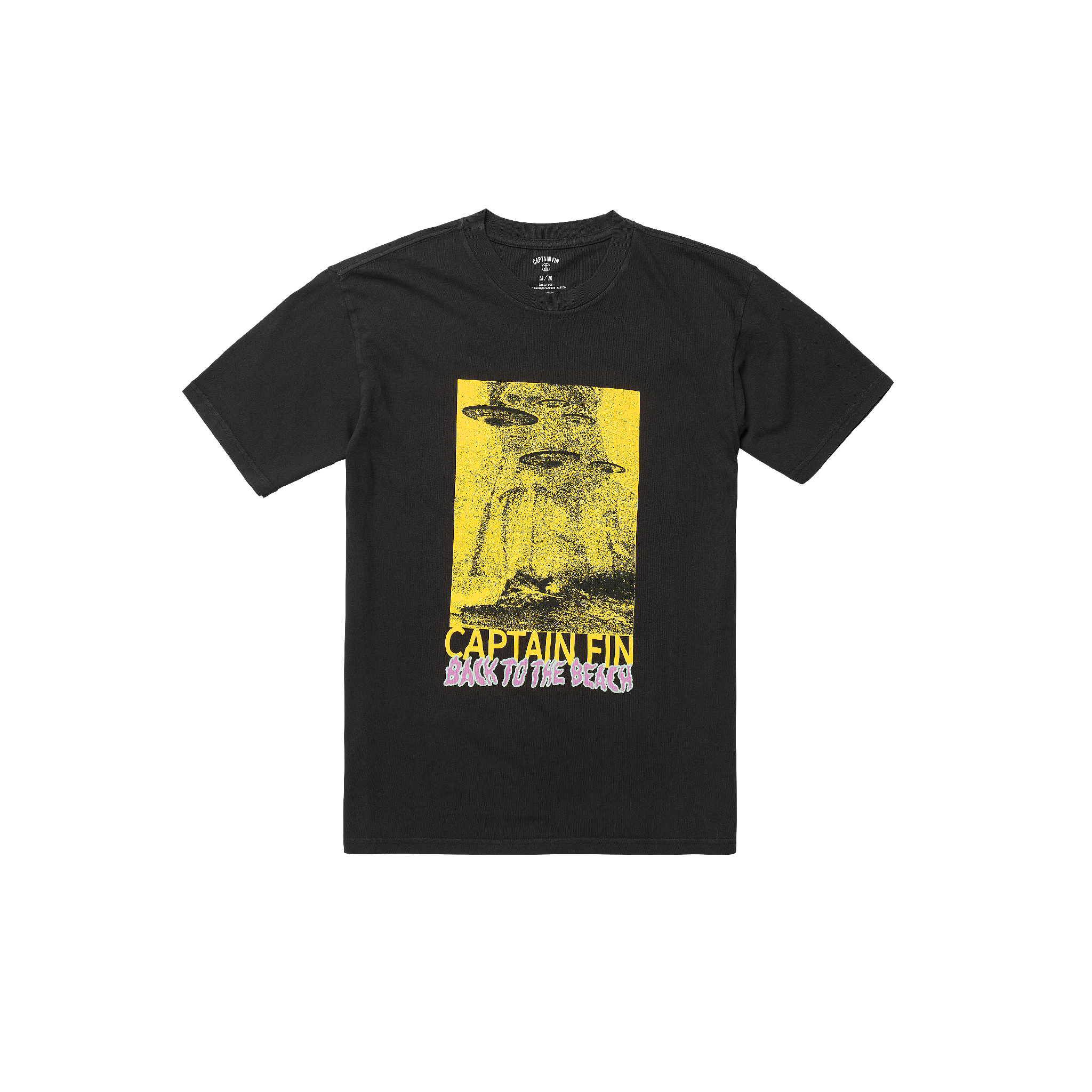Captain Ufo Short Sleeve Tee - Black