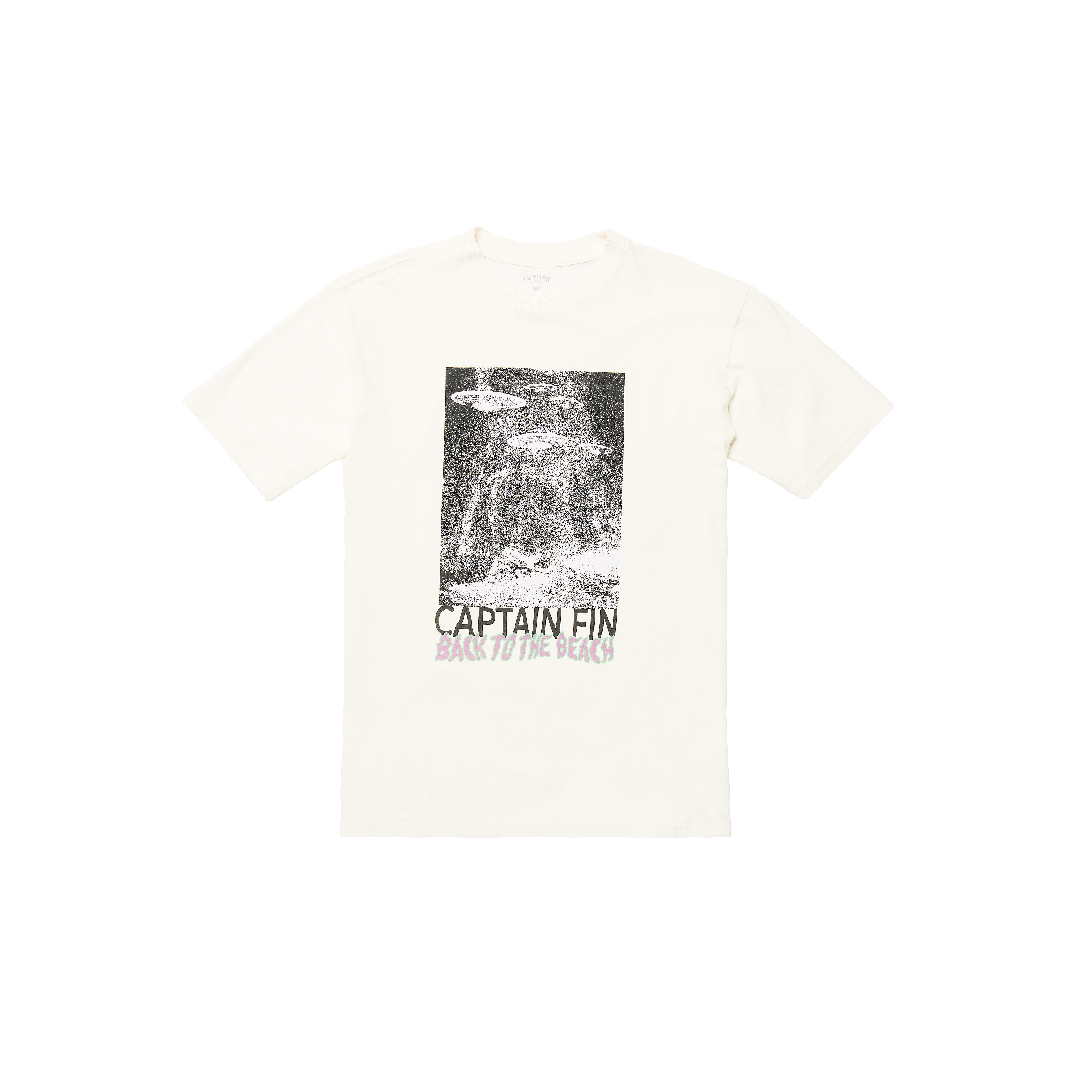 Captain Ufo Short Sleeve Tee - Vintage White