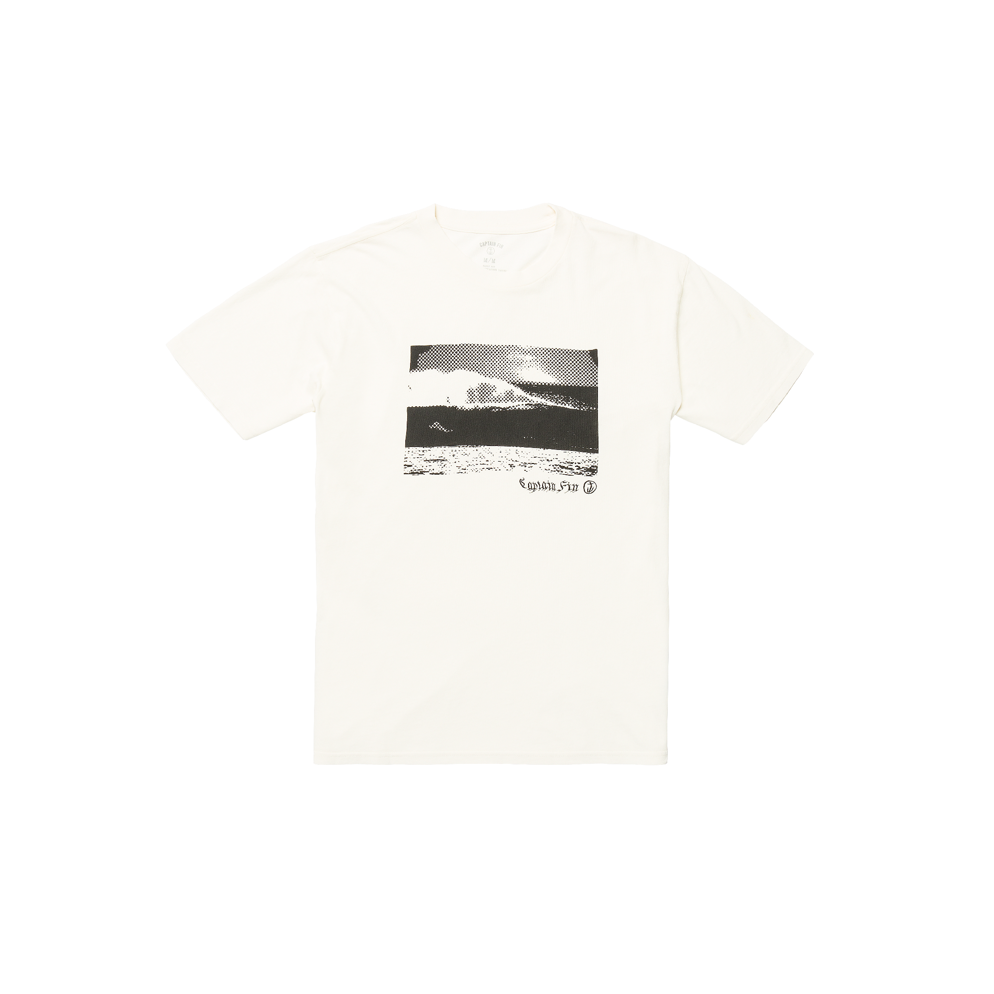 Waves Short Sleeve Tee - Vintage White