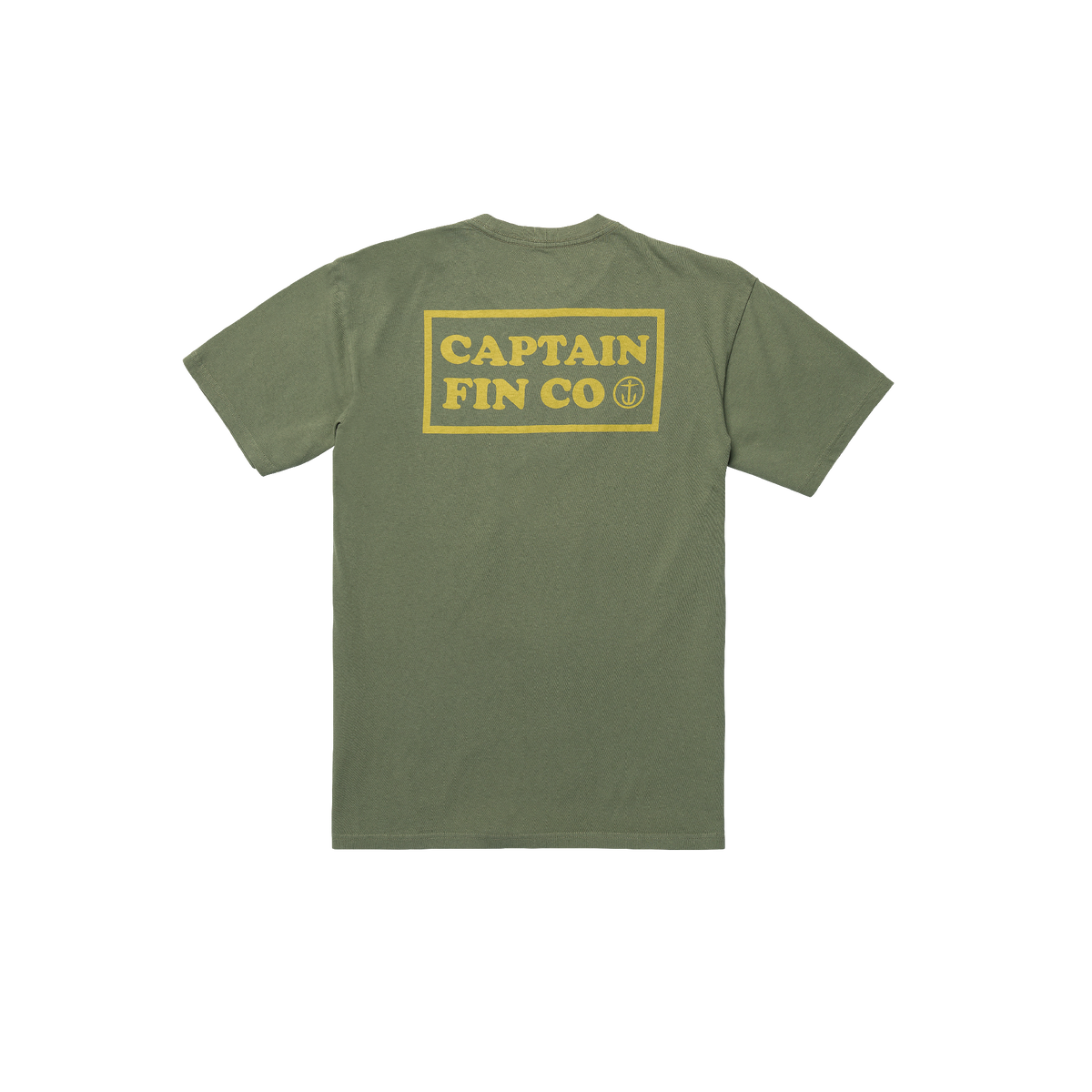 Patch Logo - DARK OLIVE - Captain Fin Co.