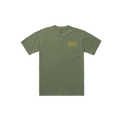 Patch Logo Short Sleeve Tee - Dark Olive