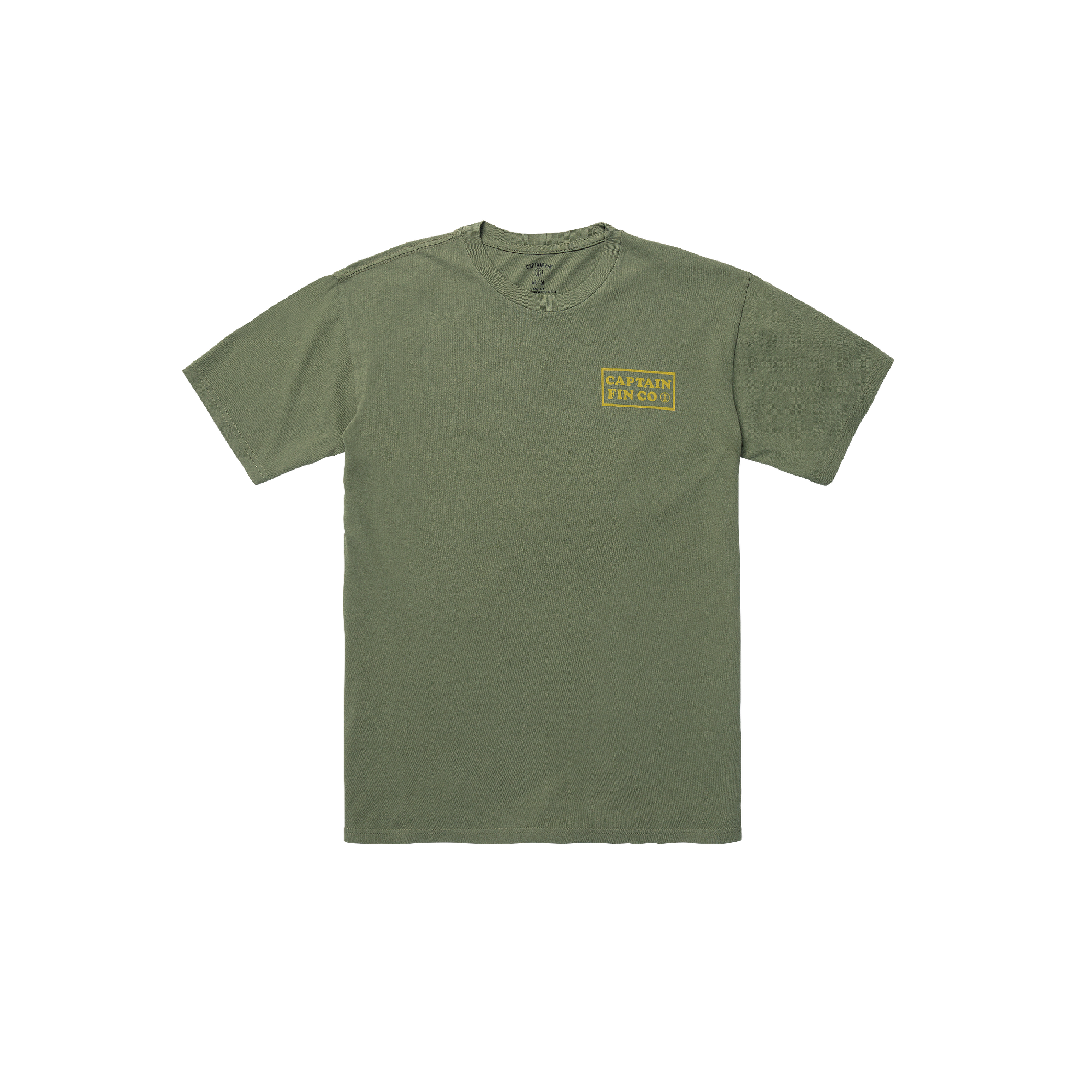 Patch Logo - DARK OLIVE - Captain Fin Co.