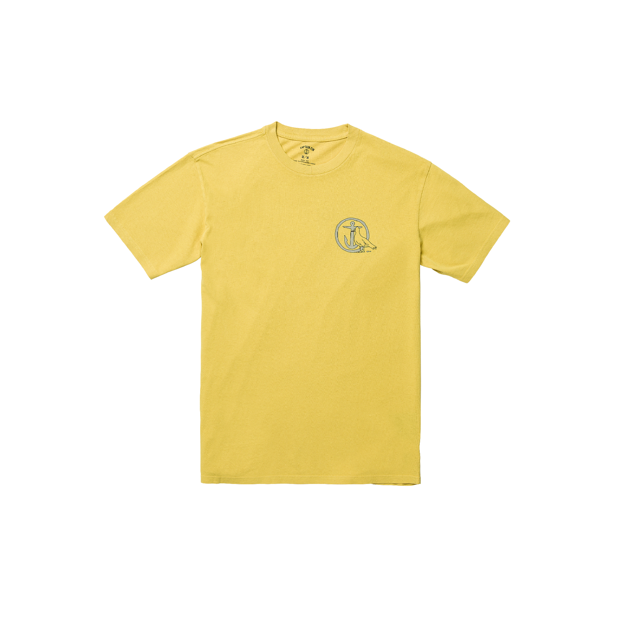 Seagull Club Short Sleeve Tee - Mineral Yellow