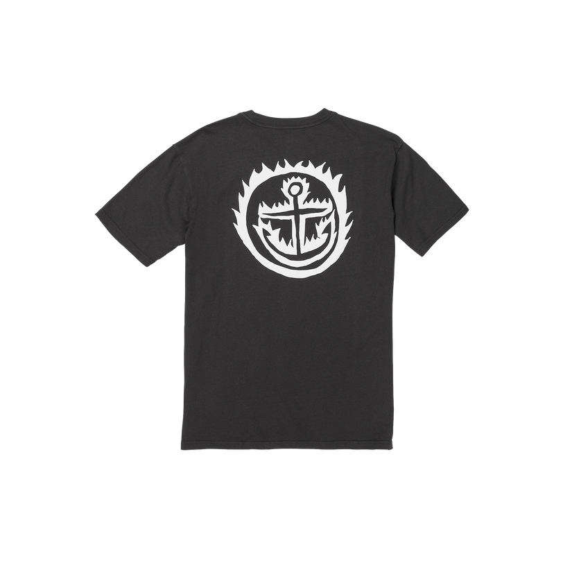 Ozzy Wrong Flamer Short Sleeve Tee - Blk - Captain Fin Co.