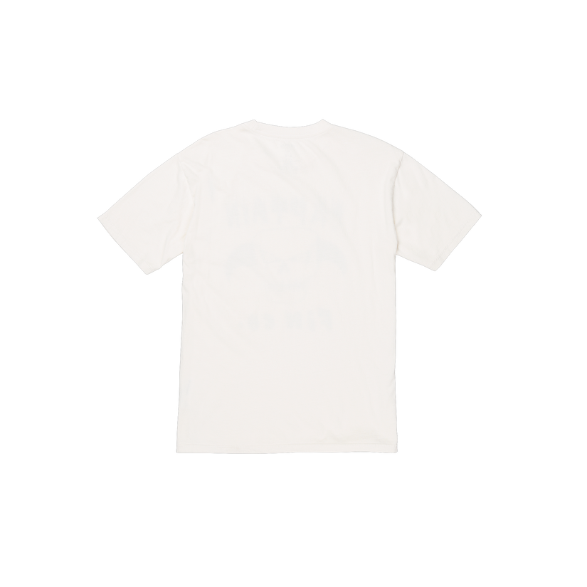 Twin Fin Skull Short Sleeve Tee - Vwh - Captain Fin Co.