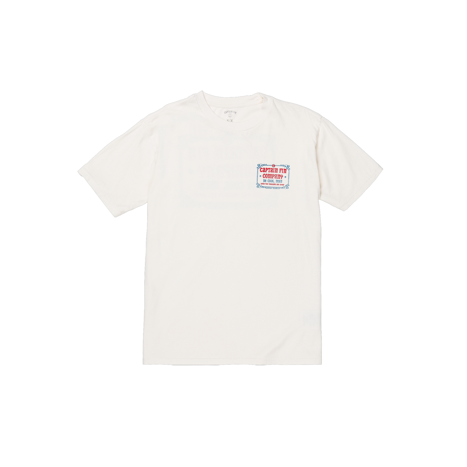 Drainpipes Logo Short Sleeve Tee - Vwh - Captain Fin