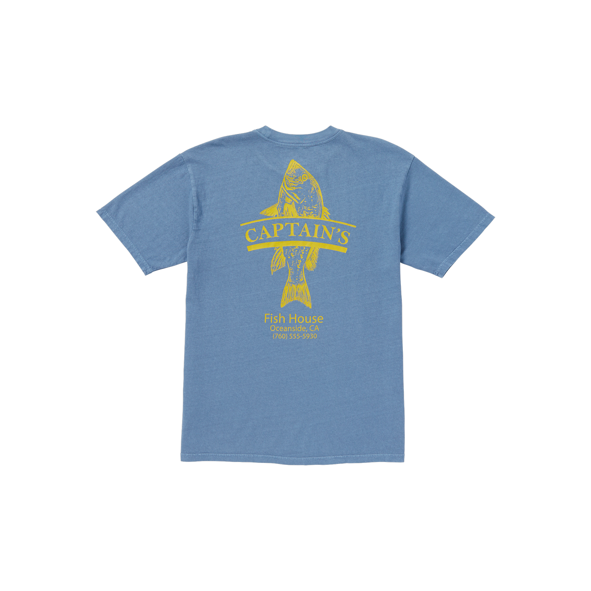 Cap Fish House Short Sleeve Tee - Cob - Captain Fin Co.