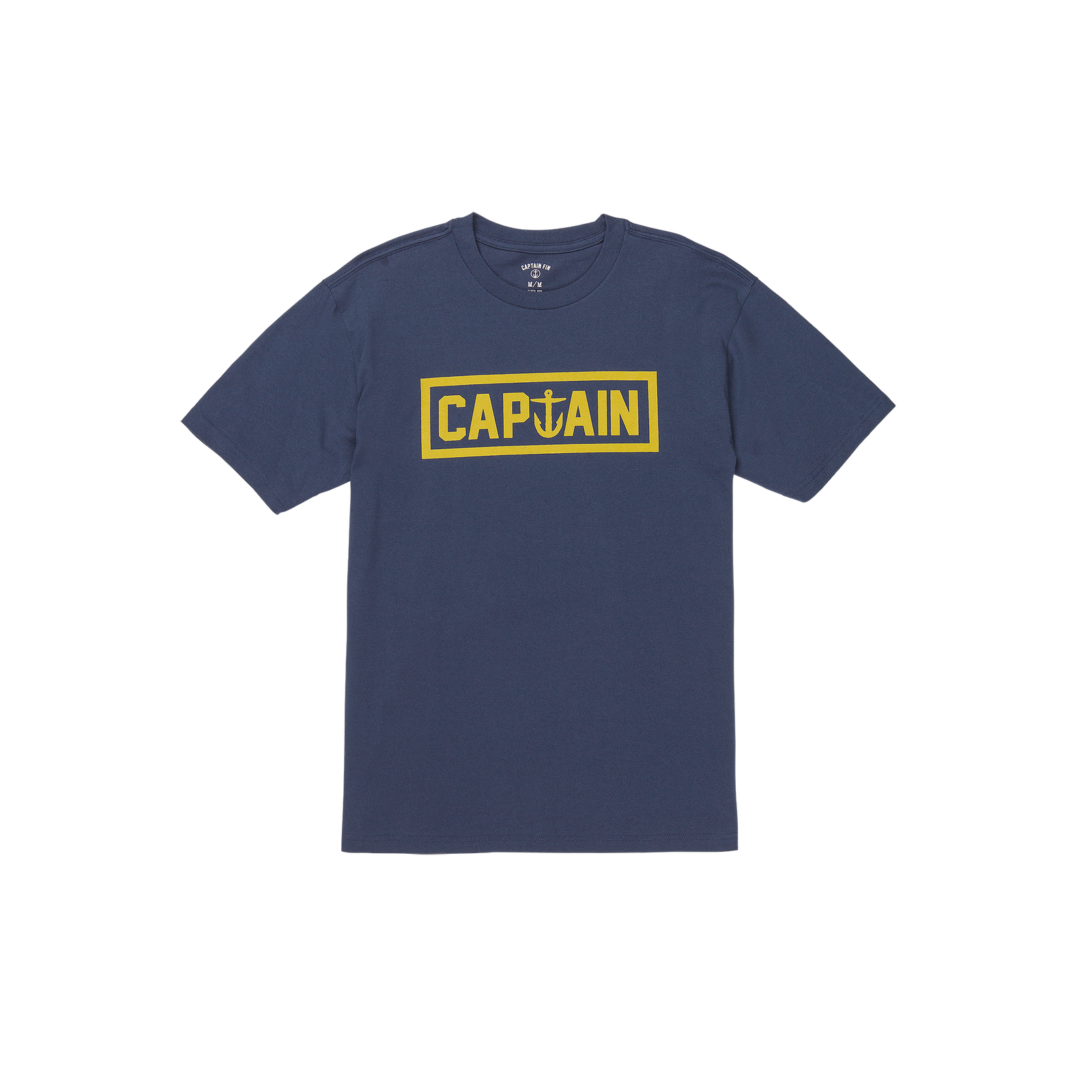 Naval Logo Short Sleeve Tee - Mnv - Captain Fin Co.
